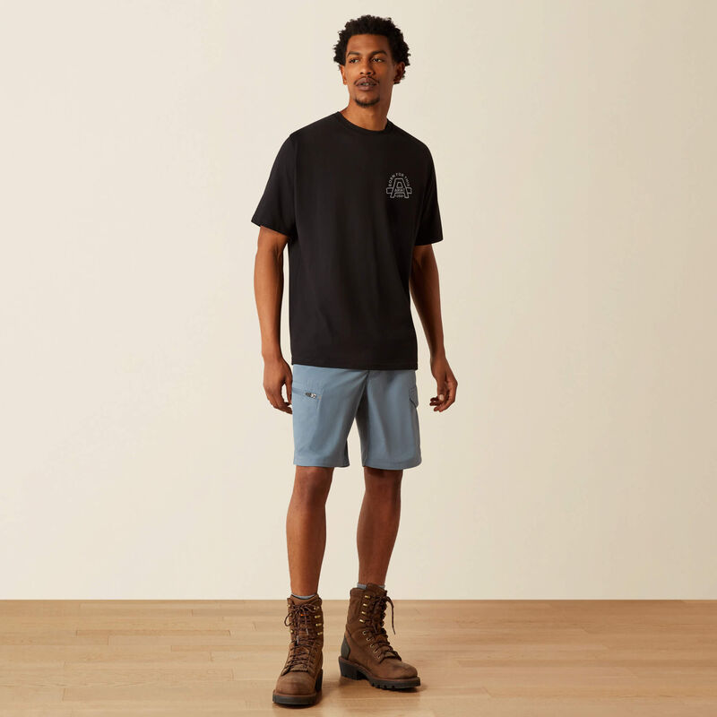 REBAR COTTON STRONG HARDHEAD T-SHIRT Black