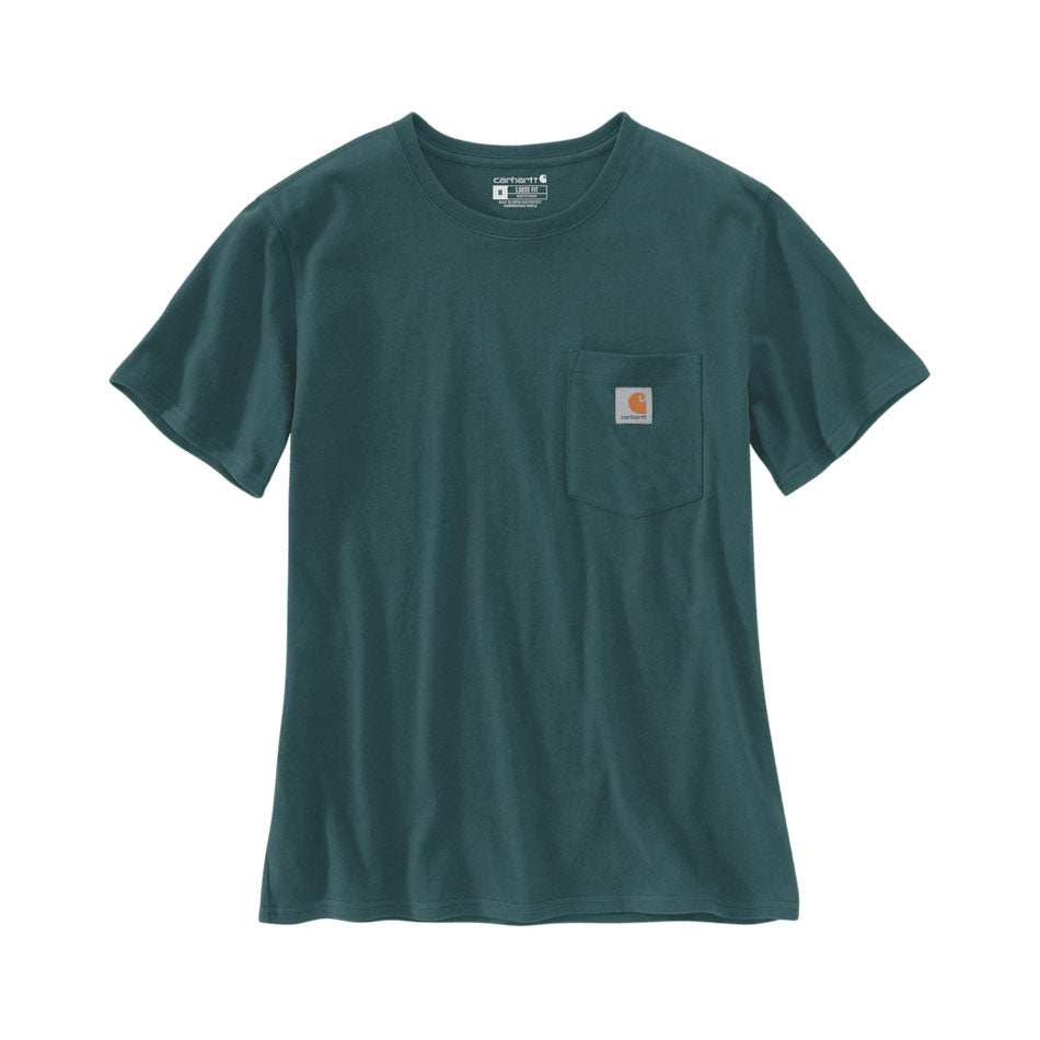 Women's POCKET T-SHIRT Greenstone