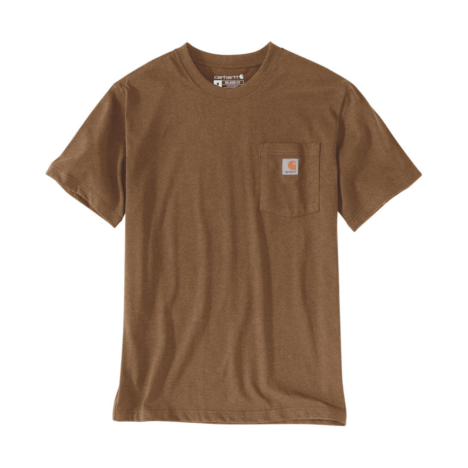 WORKWEAR POCKET T-SHIRT Oiled Walnut Heather