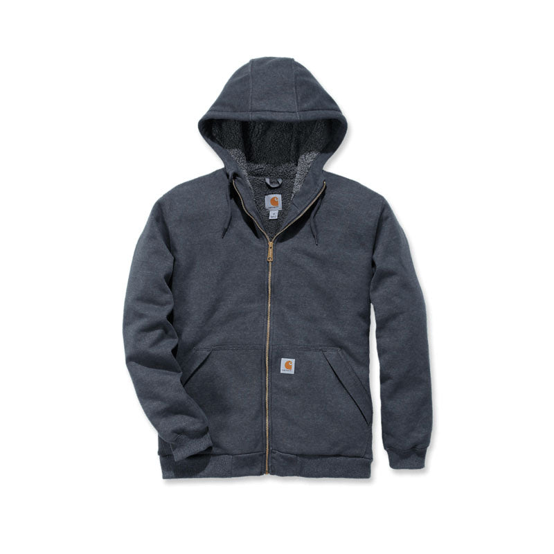 RAIN DEFENDER SHERPA-LINED FULL-ZIP Carbon Heather