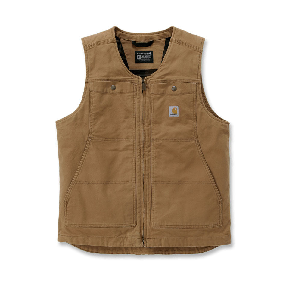 MONTANA RELAXED FIT DUCK VEST Carhartt Brown