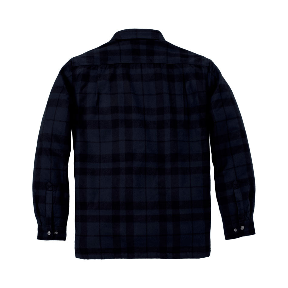 HEAVYWEIGHT FLANNEL SHERPA-LINED SHIRT JAC Navy
