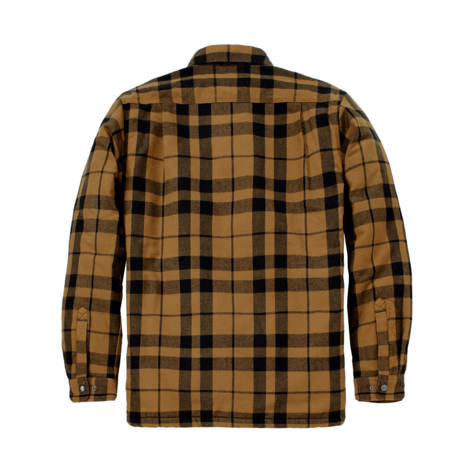 HEAVYWEIGHT FLANNEL SHERPA-LINED SHIRT JAC Carhartt Brown