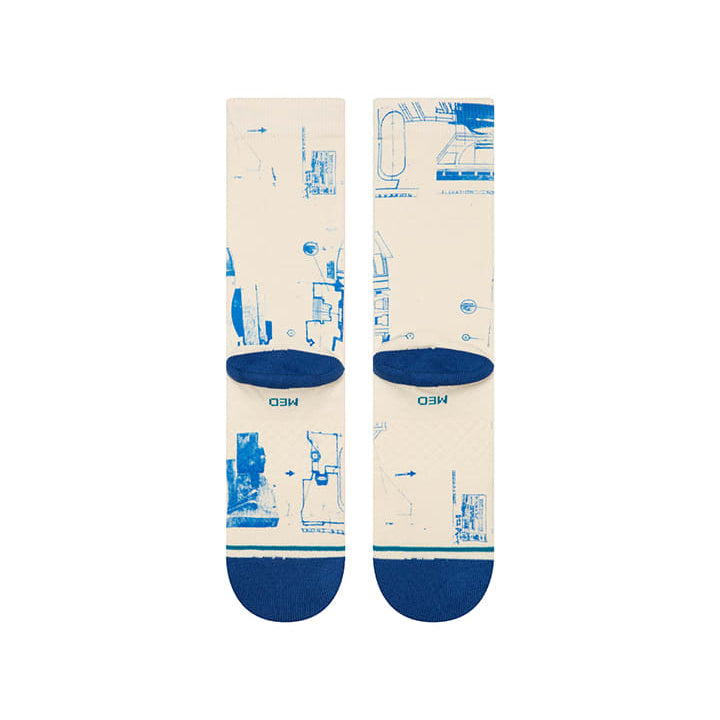 R2 D2 SW CREW SOCK