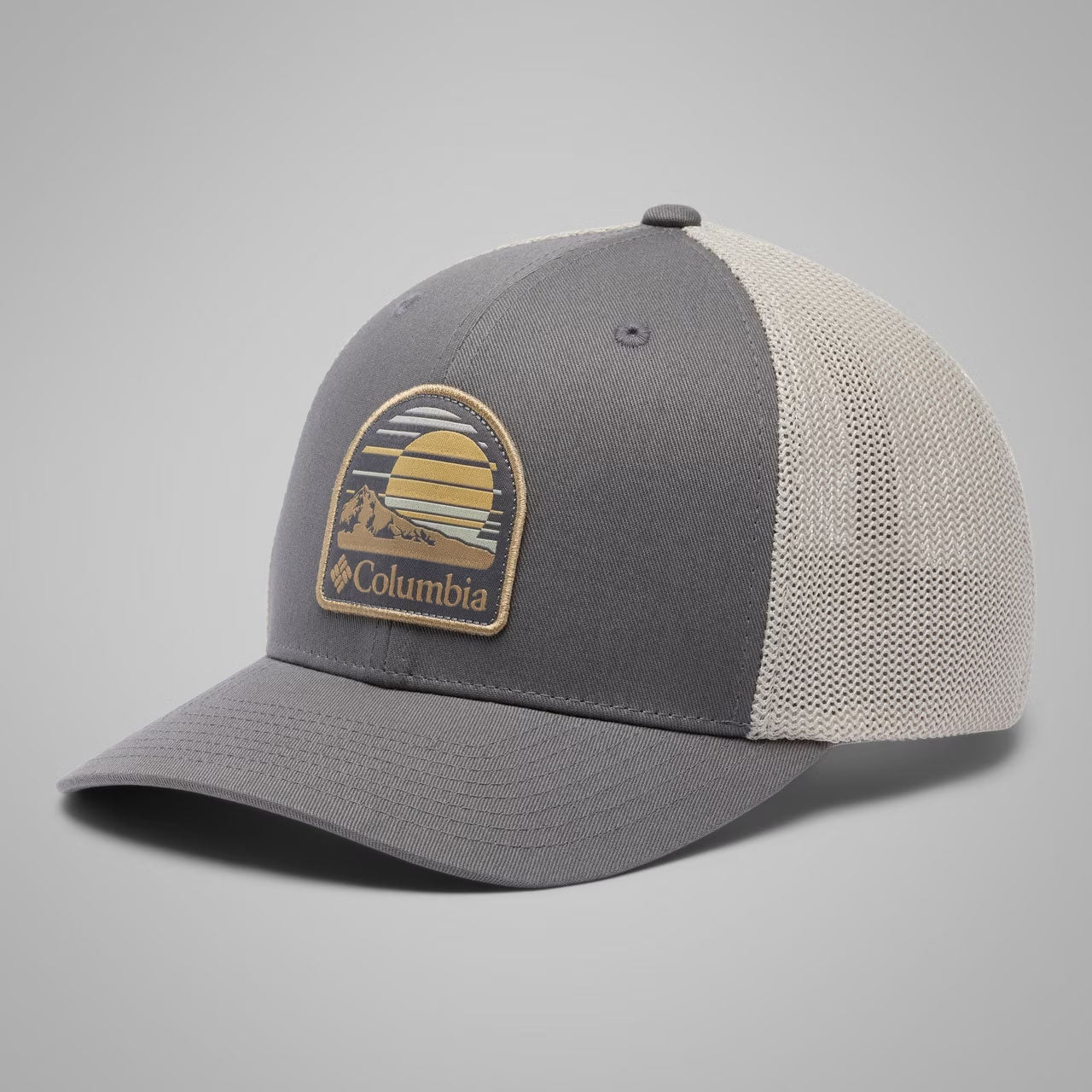 COLUMBIA MESH FLEXFIT City Grey, Dark Stone