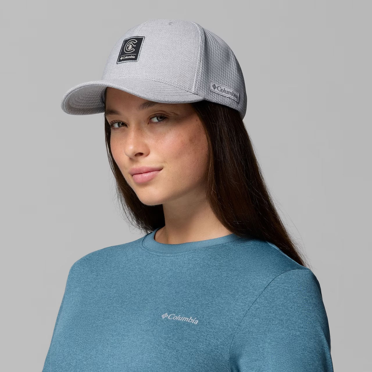 COLUMBIA MESH FLEXFIT Columbia Grey Heather, Columbia C-Tree