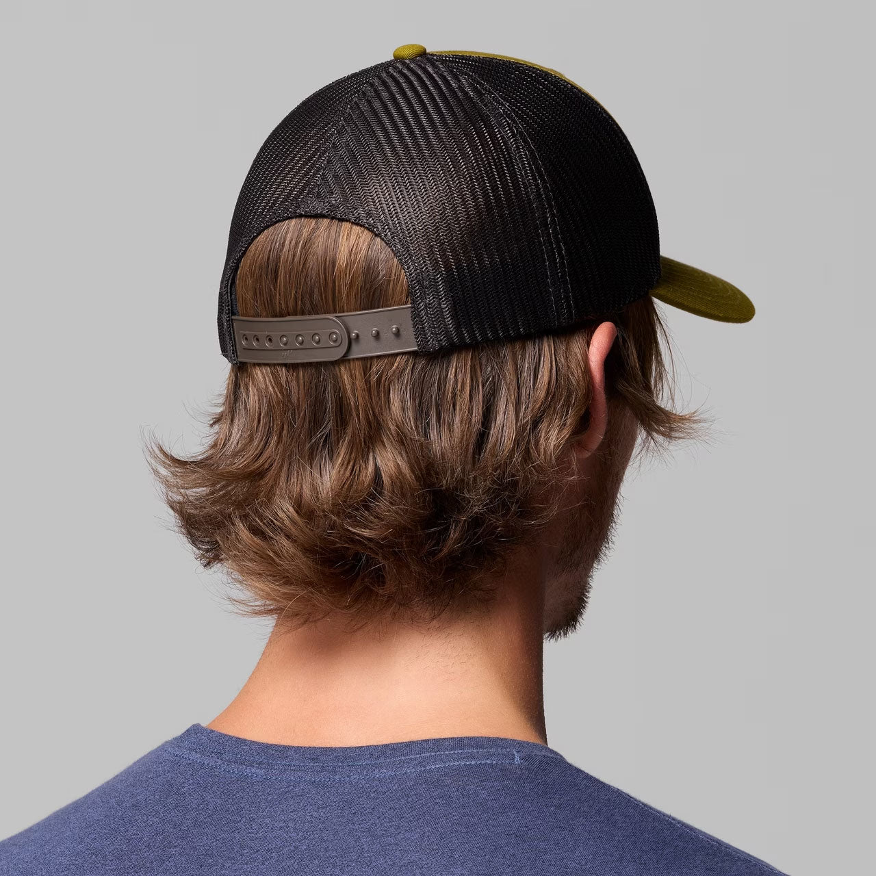 MESH SNAP BACK Mossy Green, PNW Bear