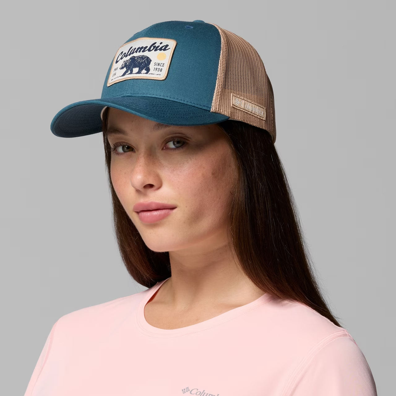 MESH SNAP BACK Everblue, PNW Bear