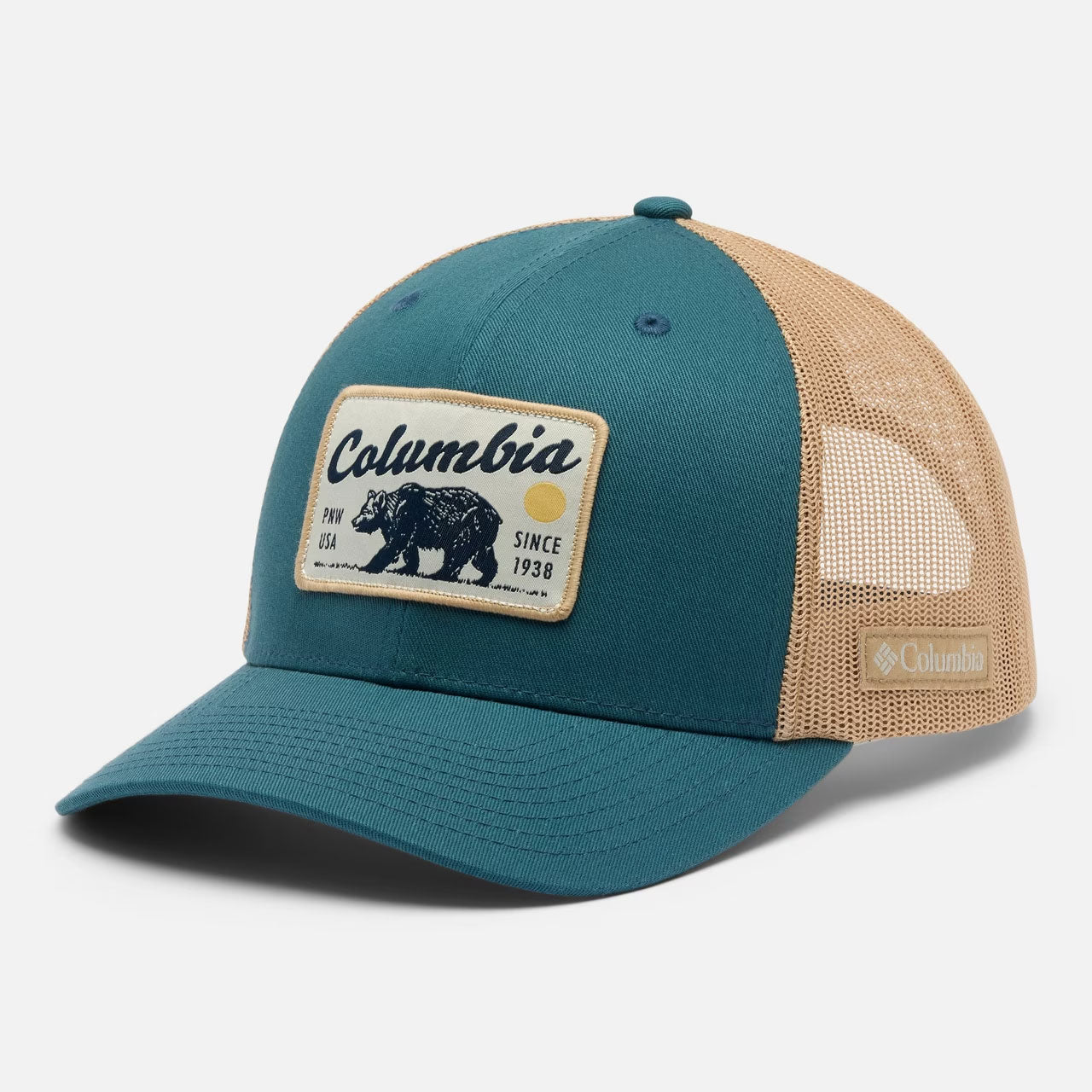 MESH SNAP BACK Everblue, PNW Bear