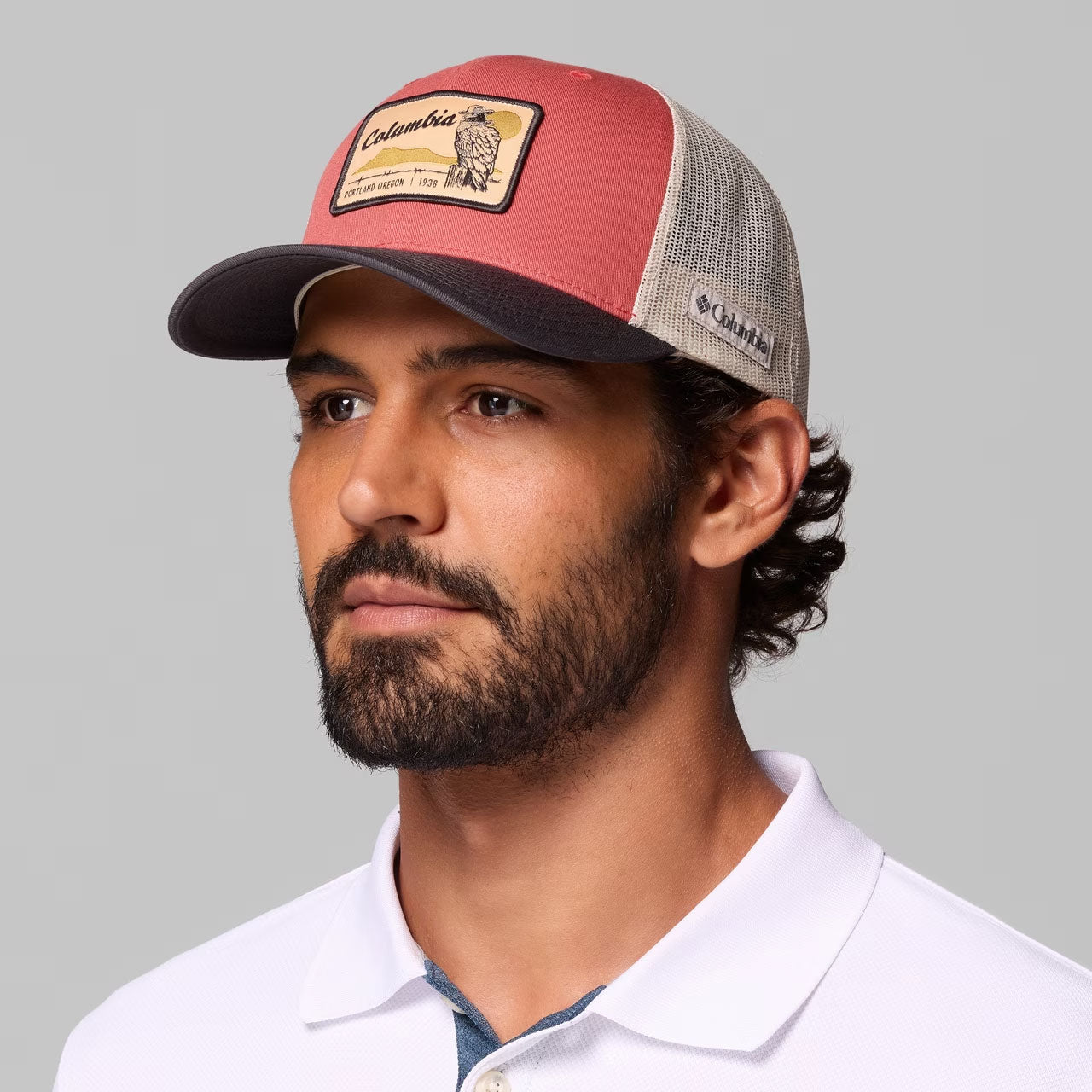 MESH SNAP BACK Washed Red, Shark, Dark Stone, Iron