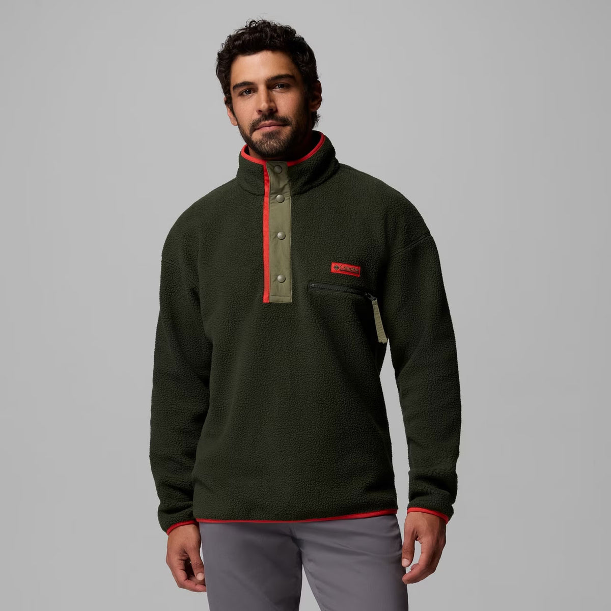 HELVETIA™ II HALF SNAP FLEECE Greenscape