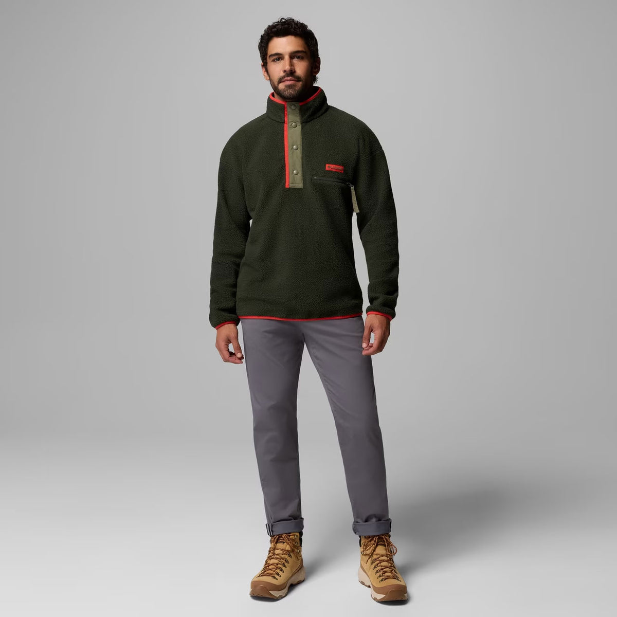 HELVETIA™ II HALF SNAP FLEECE Greenscape