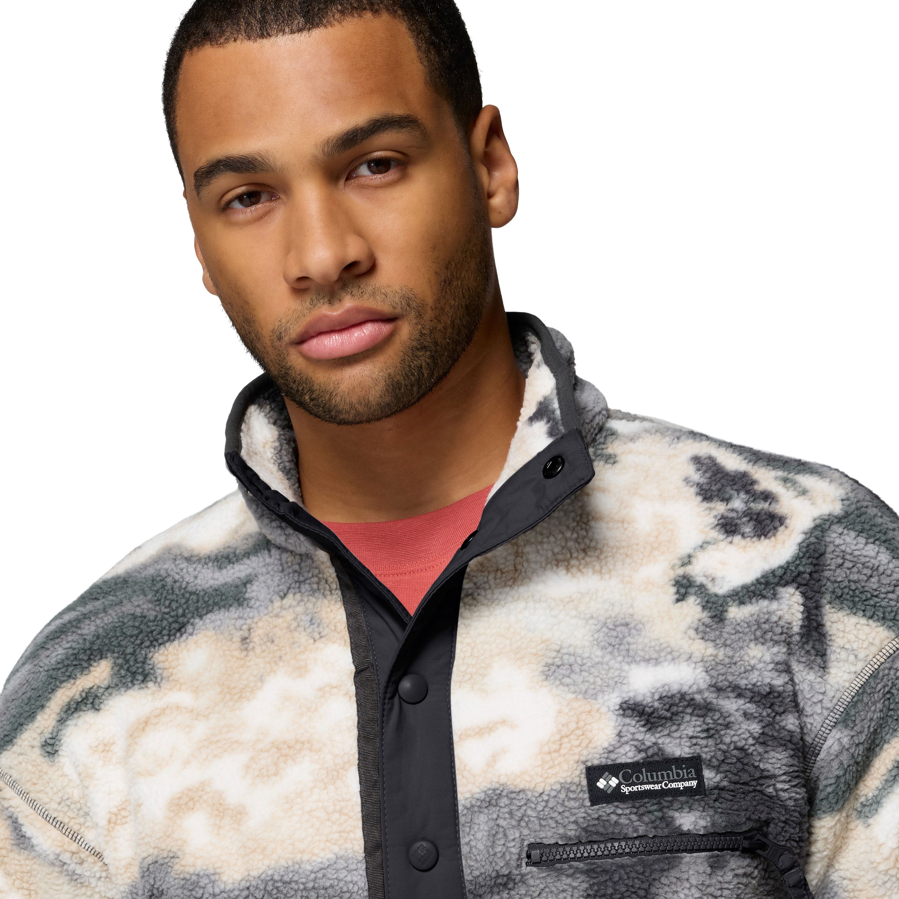 HELVETIA™ II PRINTED HALF SNAP FLEECE Shark, Dreaming