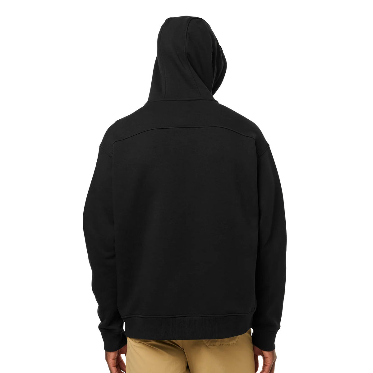 DESIGNED IN PULLOVER FLEECE HOODIE Black
