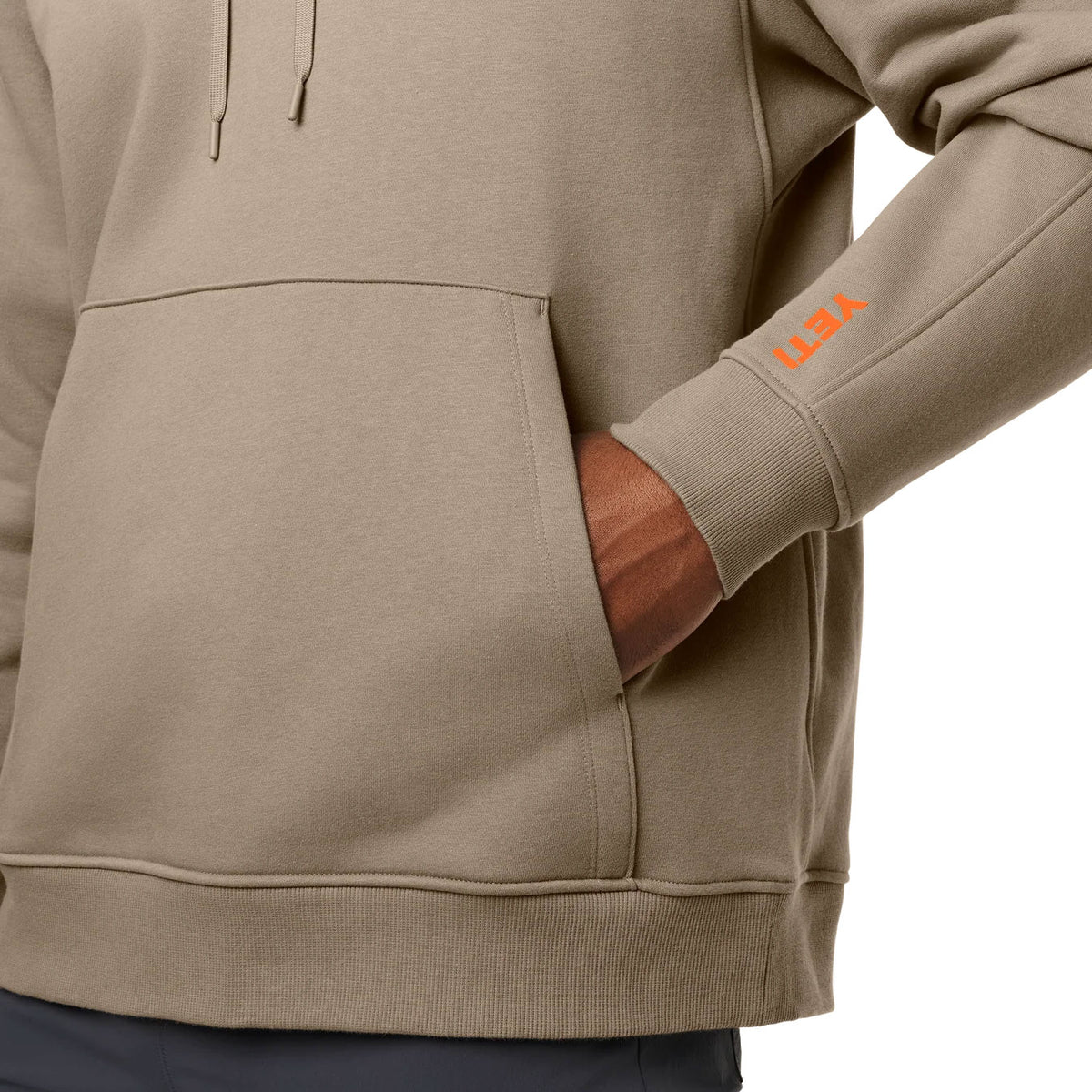 YETI™ WILD PULLOVER FLEECE HOODIE Taupe