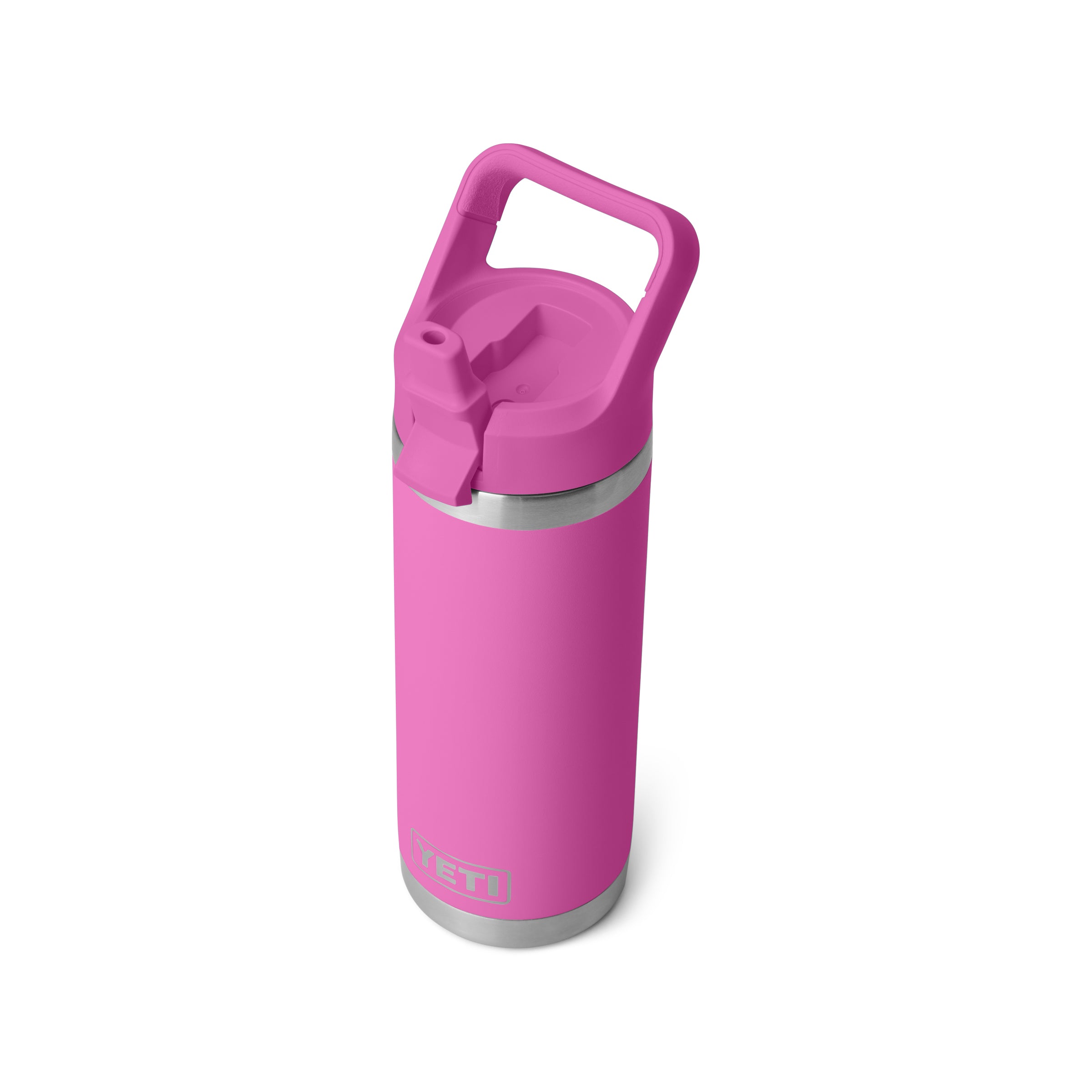 RAMBLER® 18 OZ (532 ML) BOTTLE WITH STRAW CAP Wildflower Fuschia