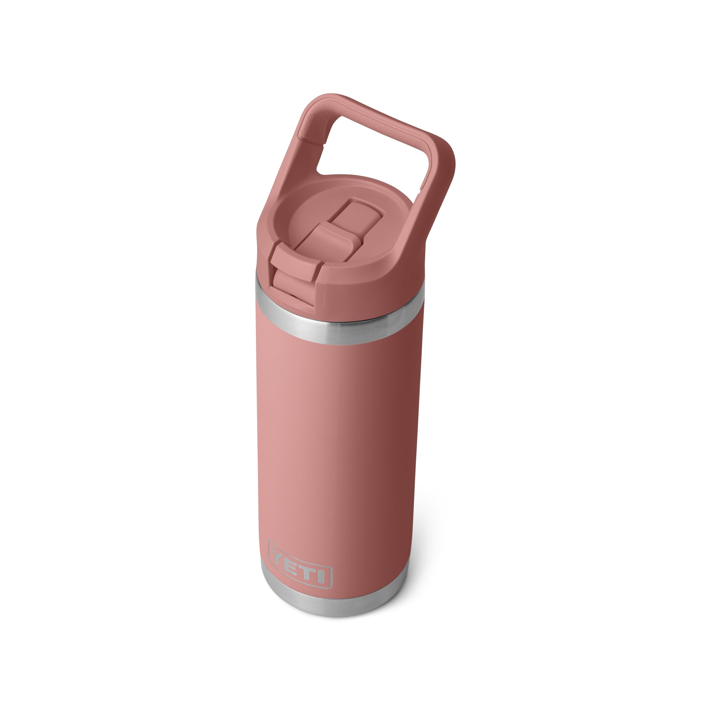 RAMBLER® 18 OZ (532 ML) BOTTLE WITH STRAW CAP Sandstone Pink