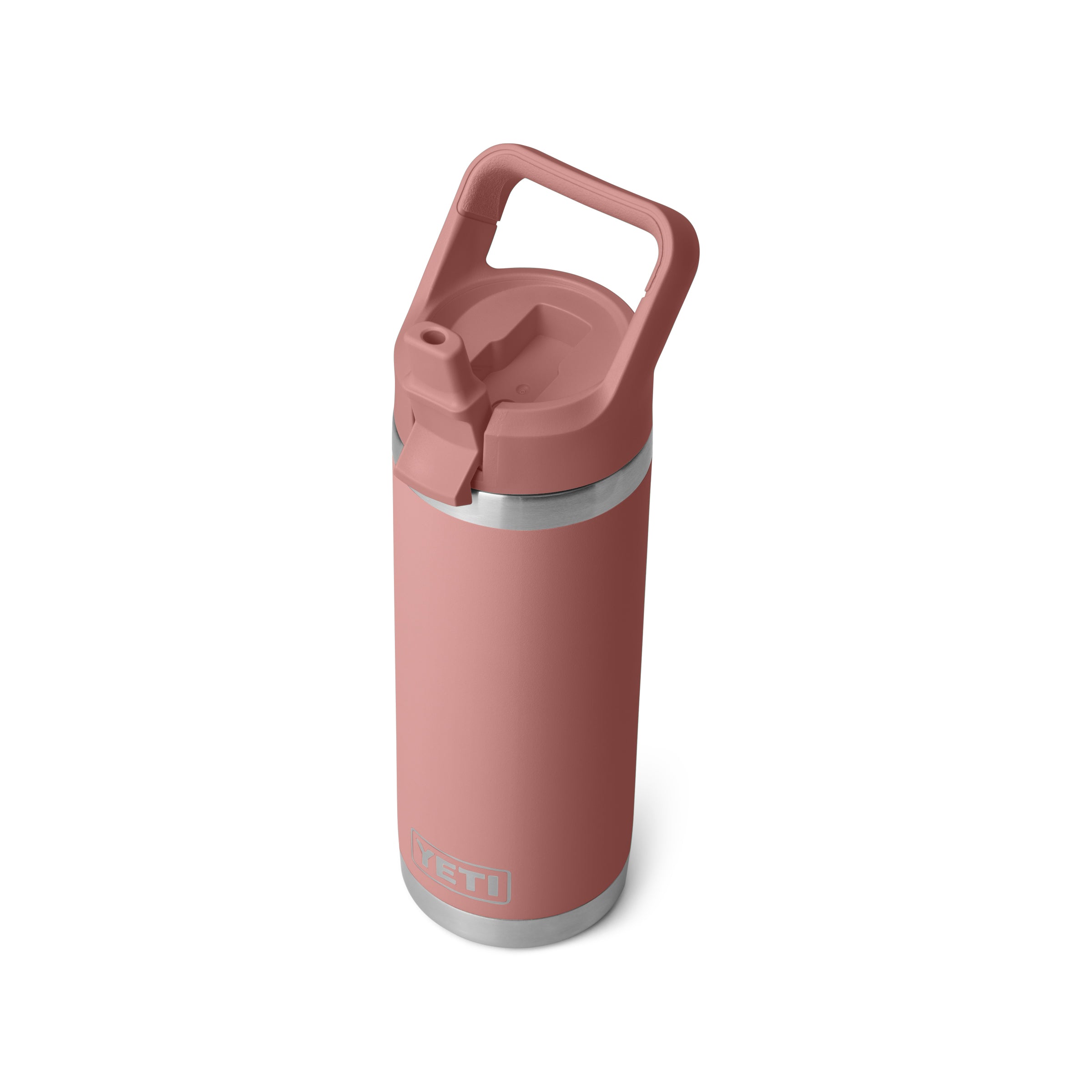 RAMBLER® 18 OZ (532 ML) BOTTLE WITH STRAW CAP Sandstone Pink