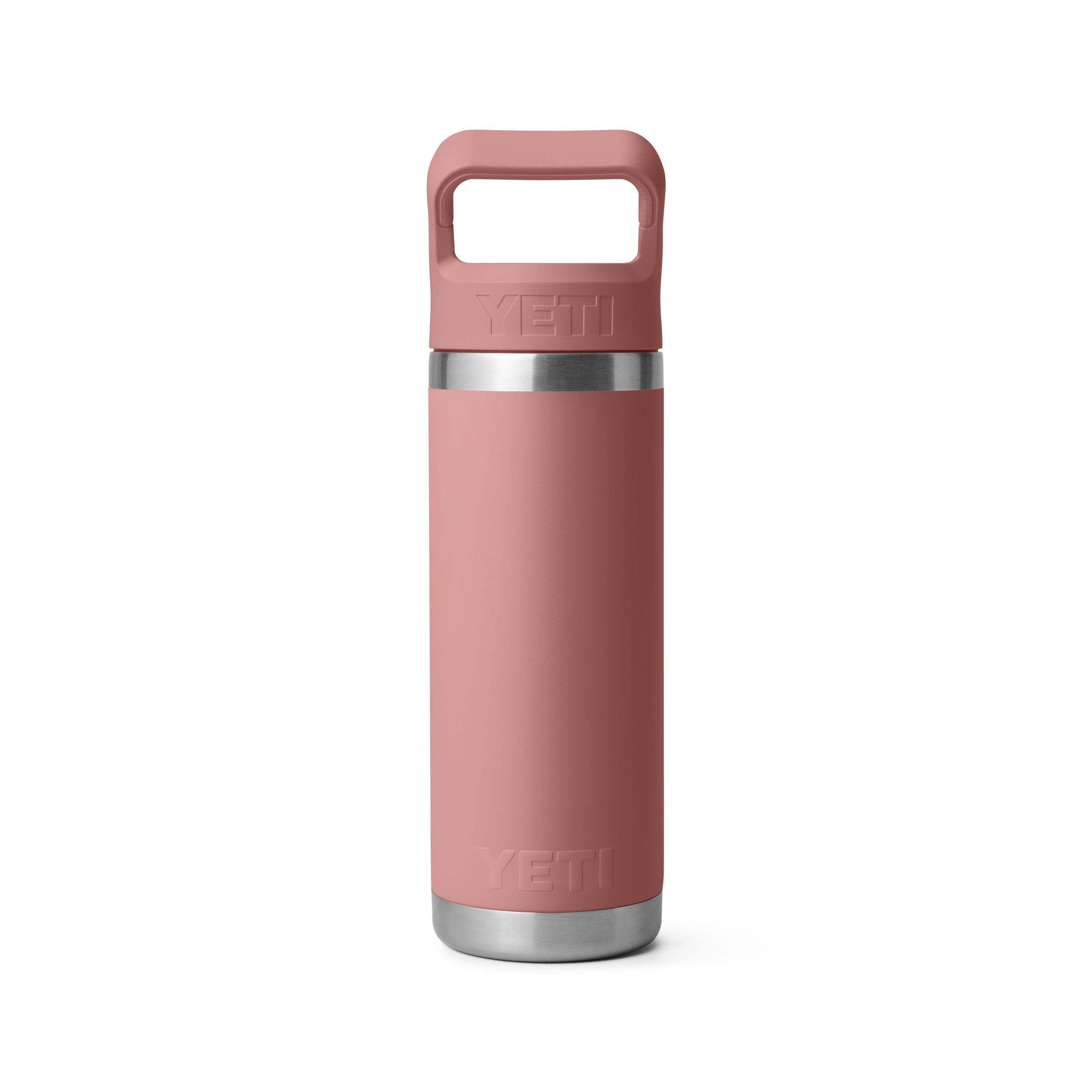 RAMBLER® 18 OZ (532 ML) BOTTLE WITH STRAW CAP Sandstone Pink