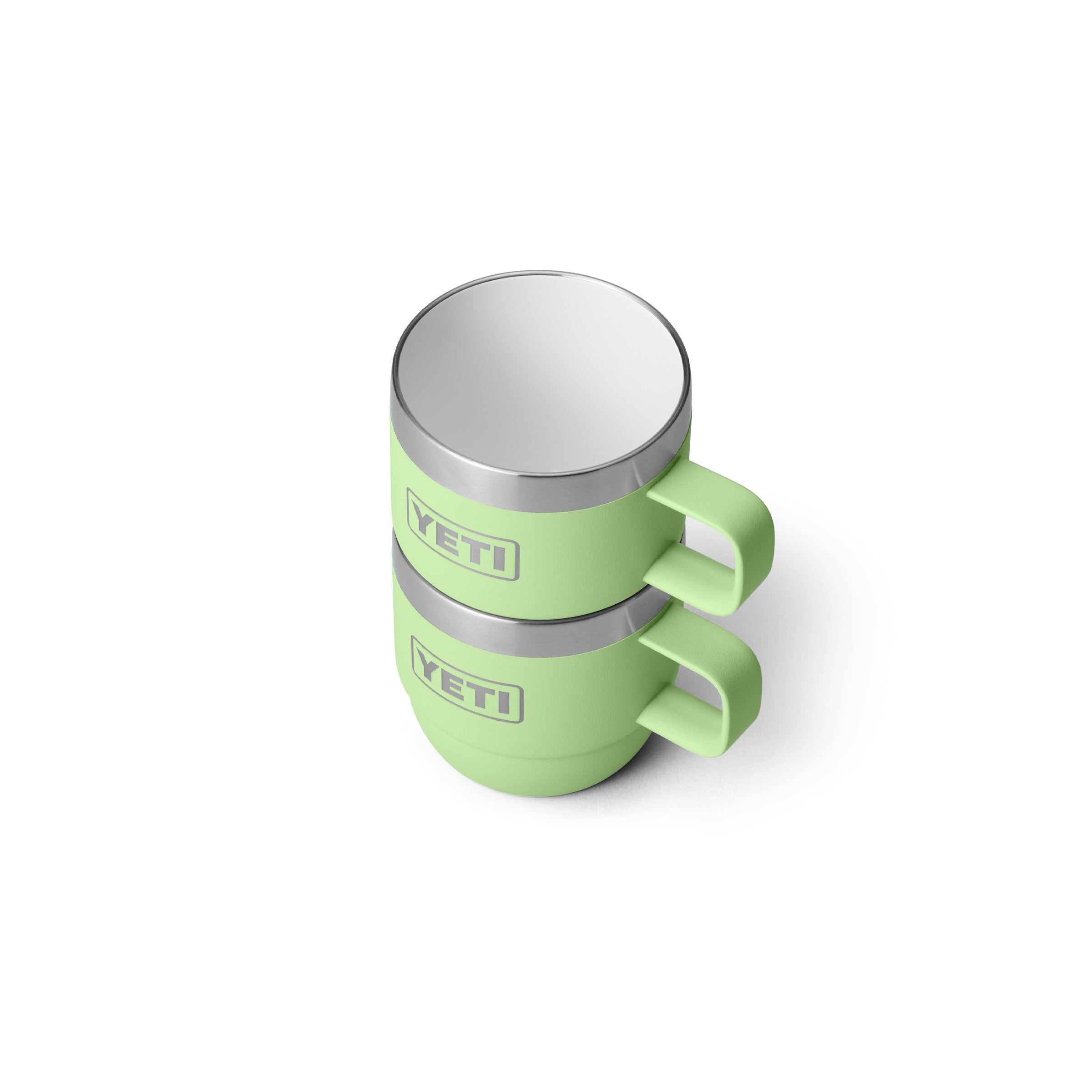 RAMBLER® 6 OZ (177 ML) STACKABLE MUGS (2 PACK) Key Lime