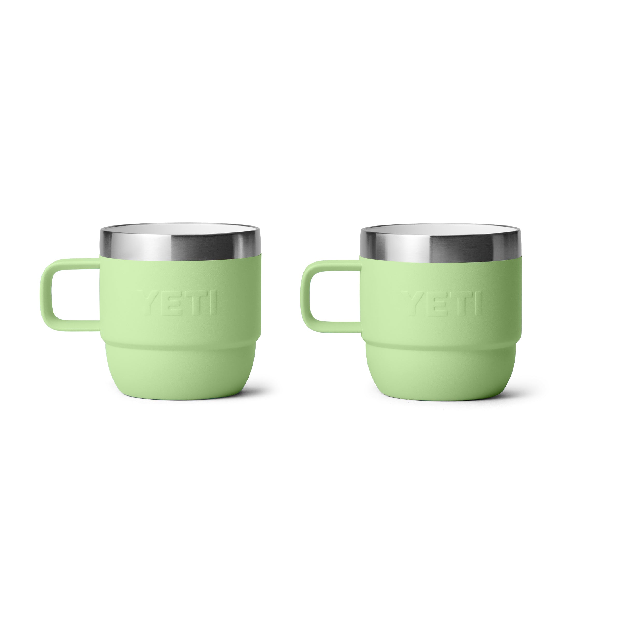 RAMBLER® 6 OZ (177 ML) STACKABLE MUGS (2 PACK) Key Lime