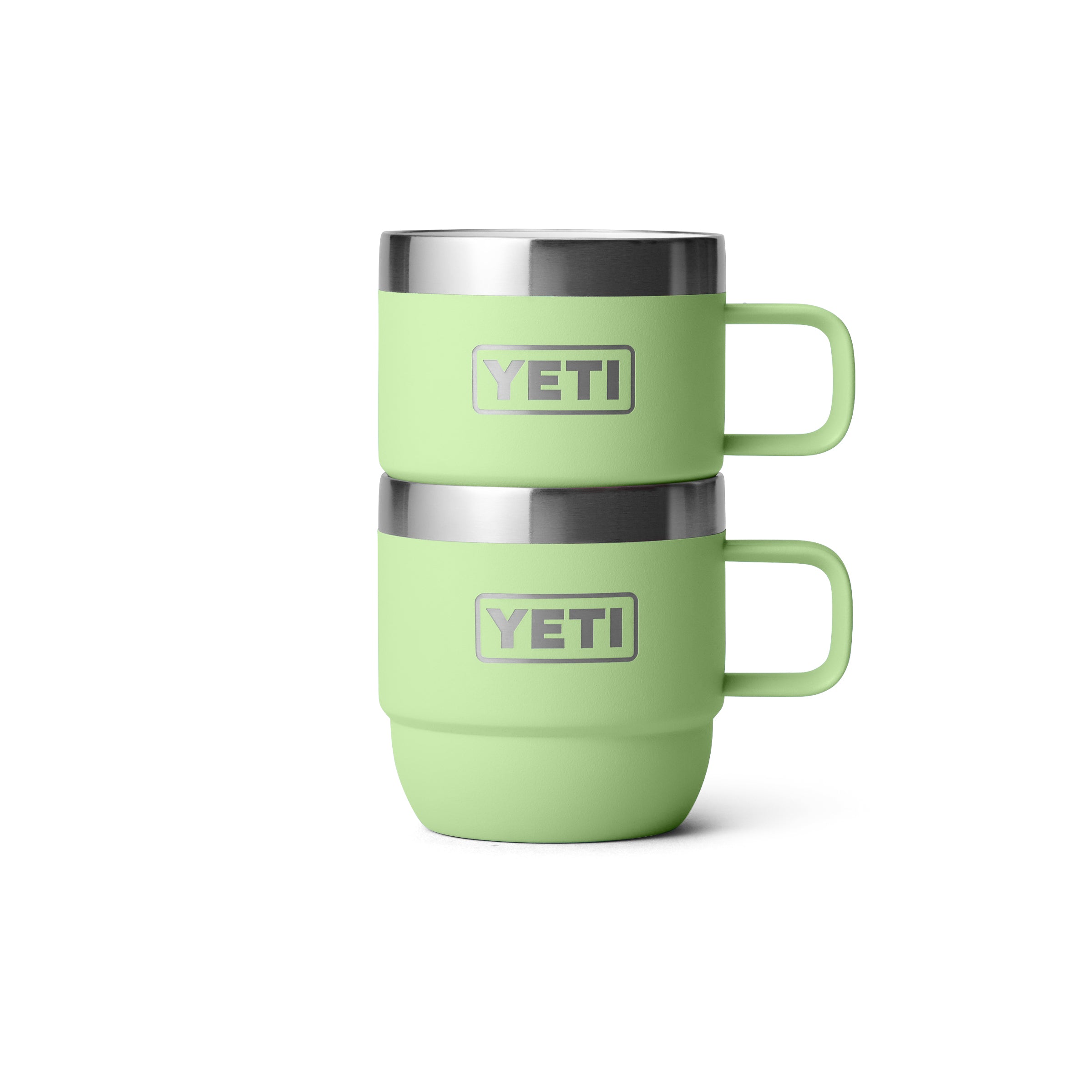 RAMBLER® 6 OZ (177 ML) STACKABLE MUGS (2 PACK) Key Lime