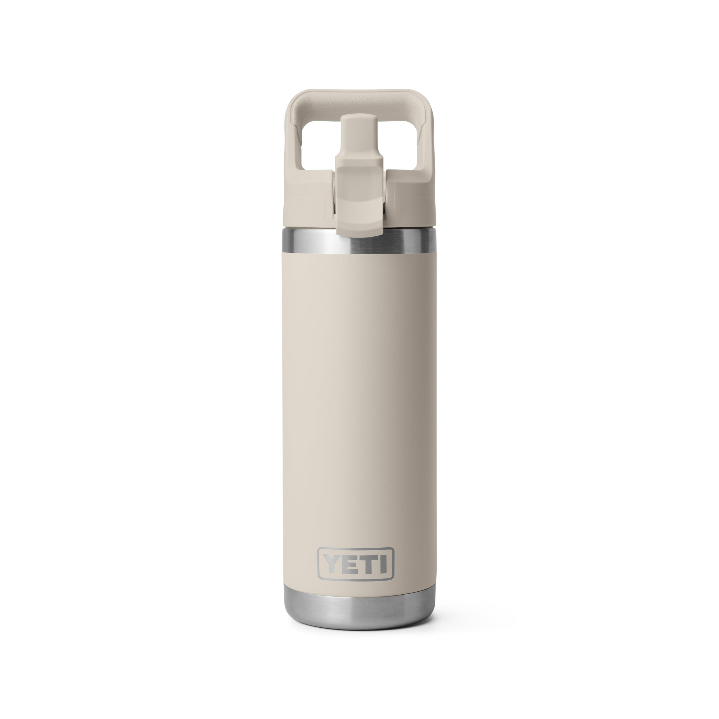 RAMBLER® 18 OZ (532 ML) BOTTLE WITH STRAW CAP Cape Taupe