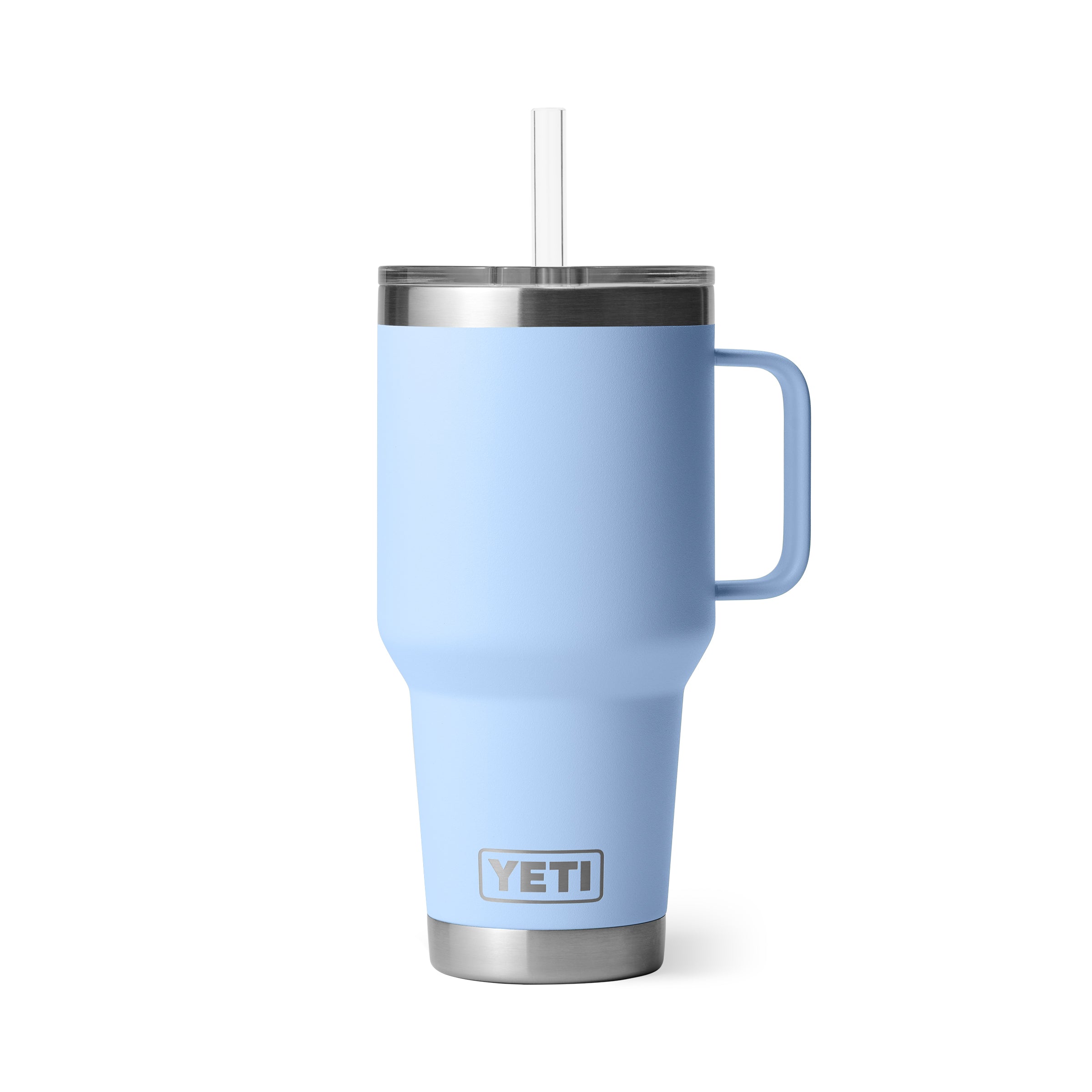 RAMBLER® 35 OZ (994 ML) STRAW MUG Big Sky Blue