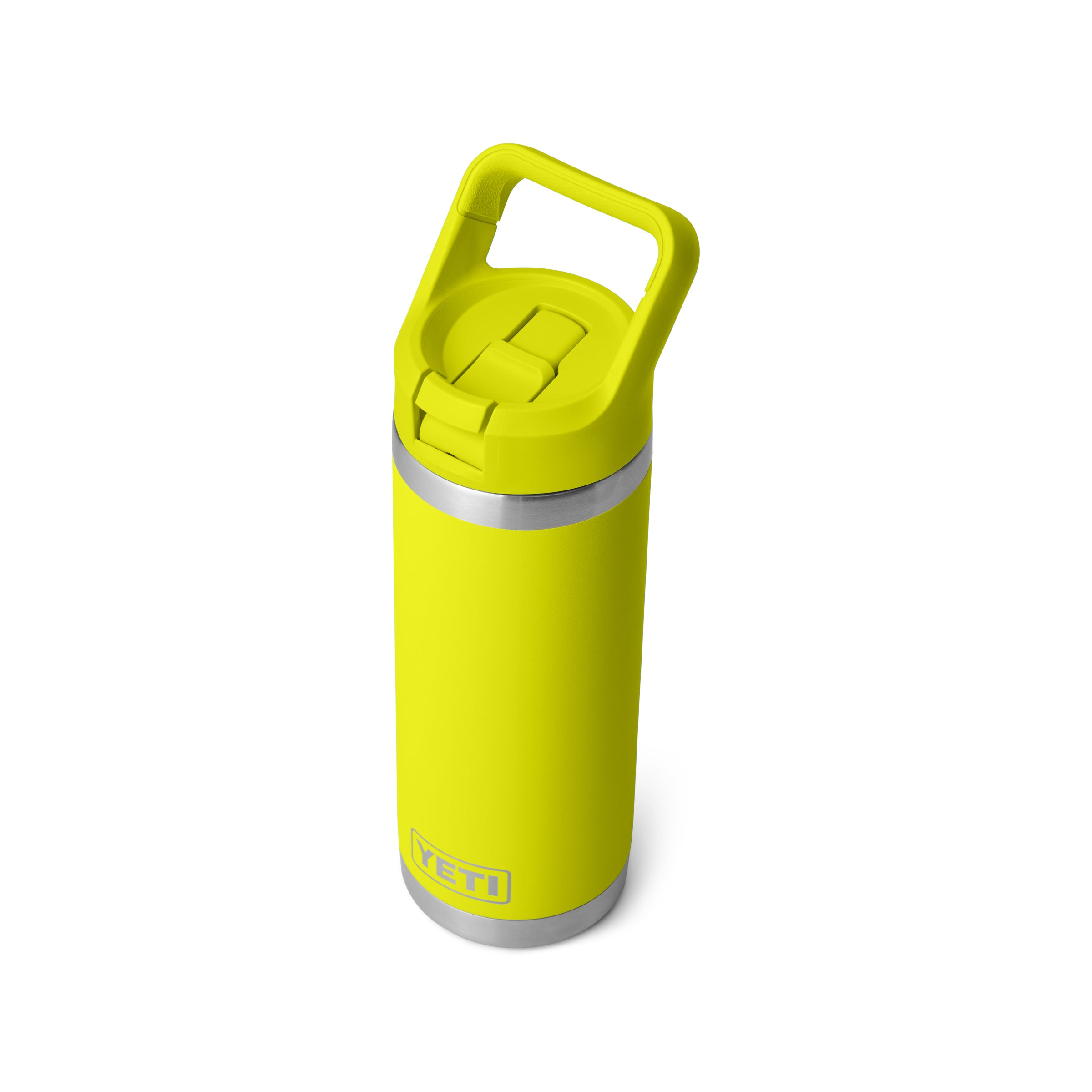 RAMBLER® 18 OZ (532 ML) BOTTLE WITH STRAW CAP Firefly Yellow