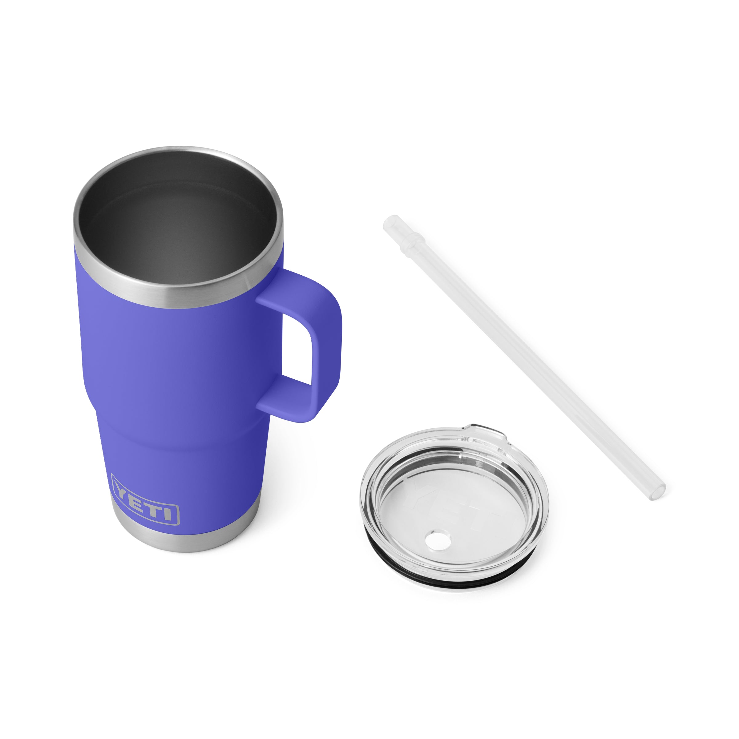 RAMBLER® 25 OZ (710 ML) STRAW MUG Ultramarine Violet