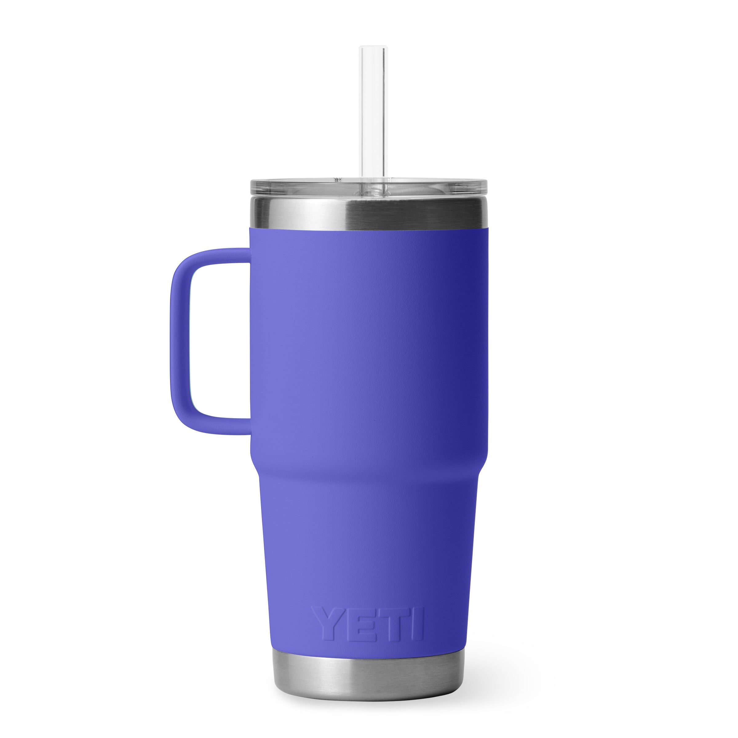 RAMBLER® 25 OZ (710 ML) STRAW MUG Ultramarine Violet
