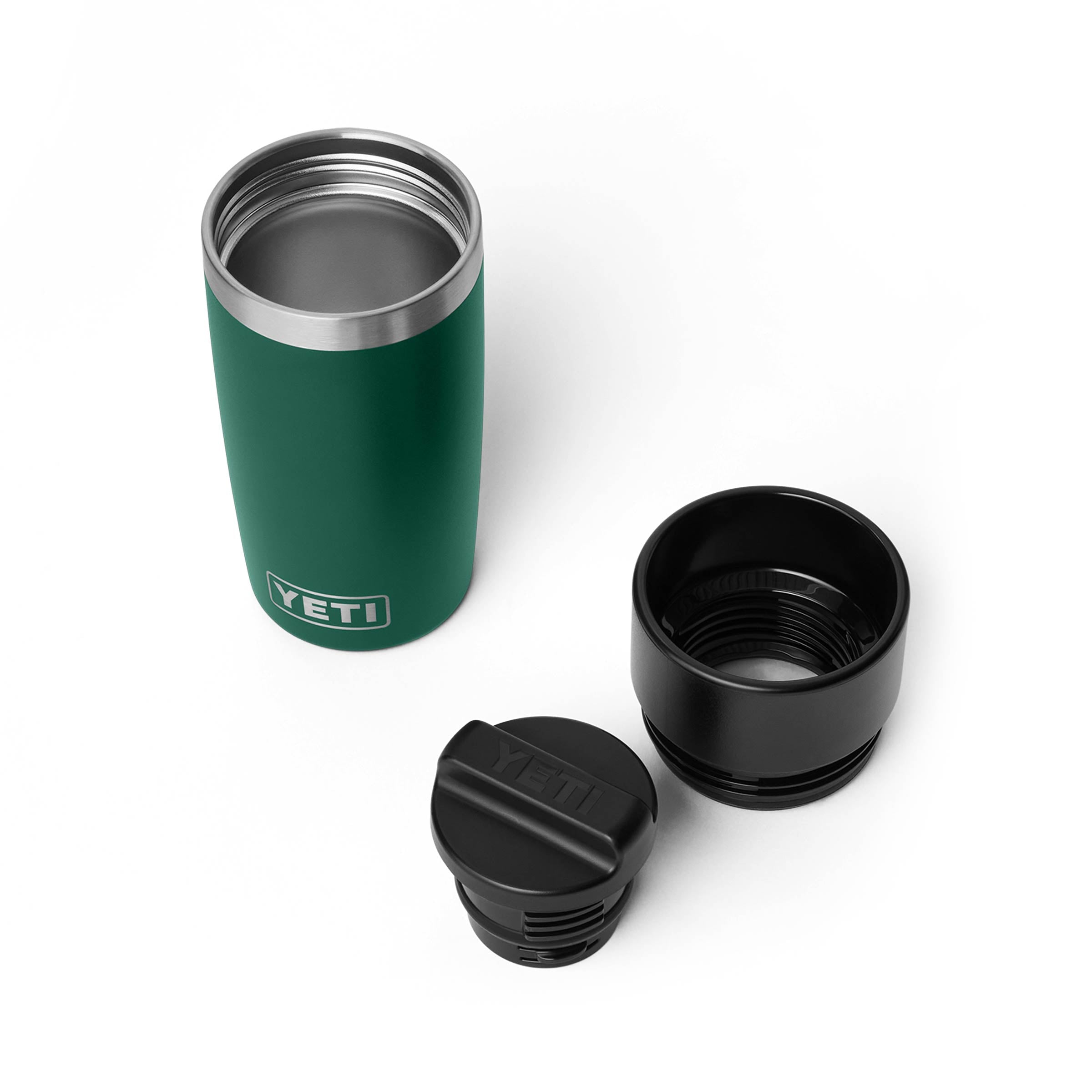 RAMBLER® 12 oz TRAVEL BOTTLE Black Forest Green