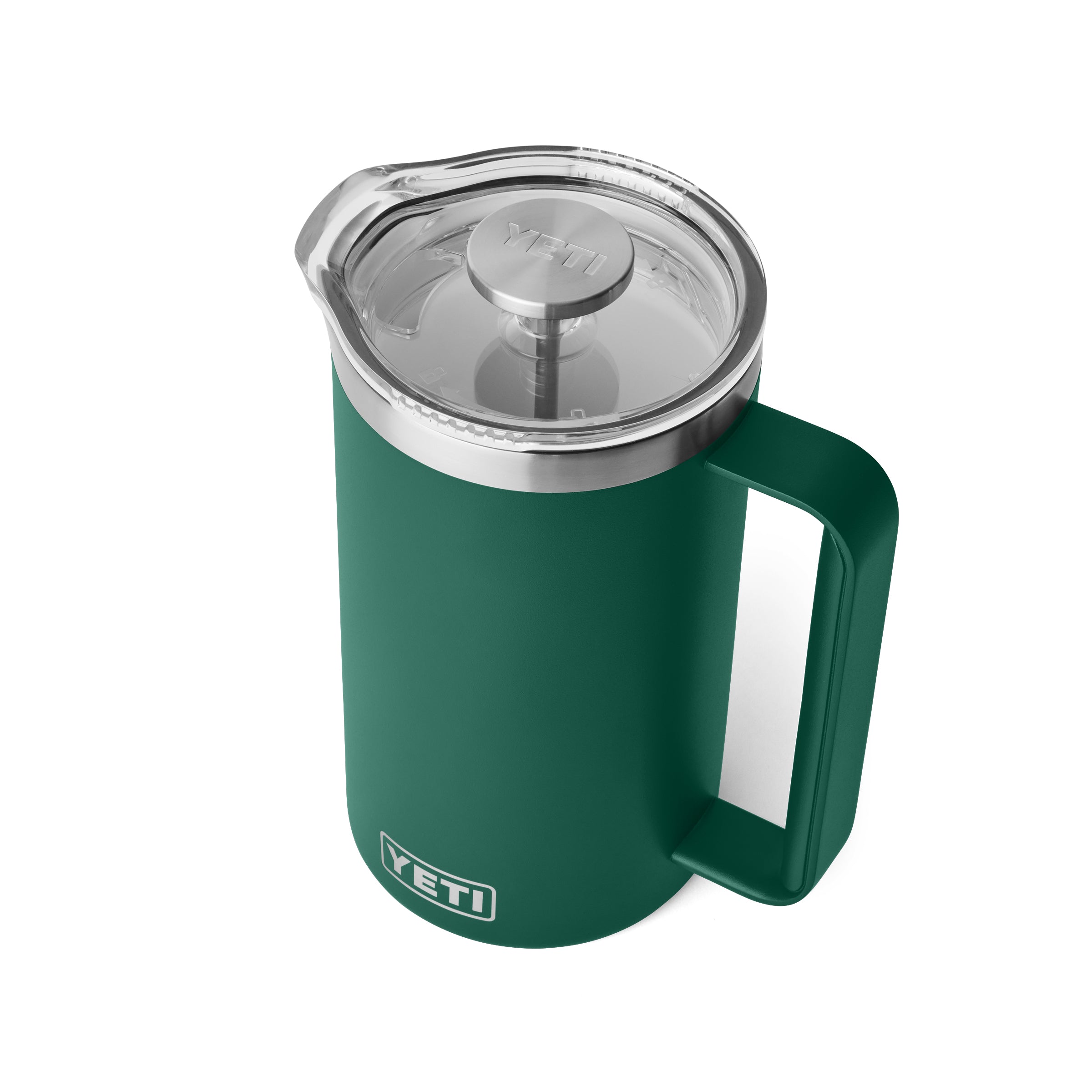 34 OZ FRENCH PRESS Black Forest Green