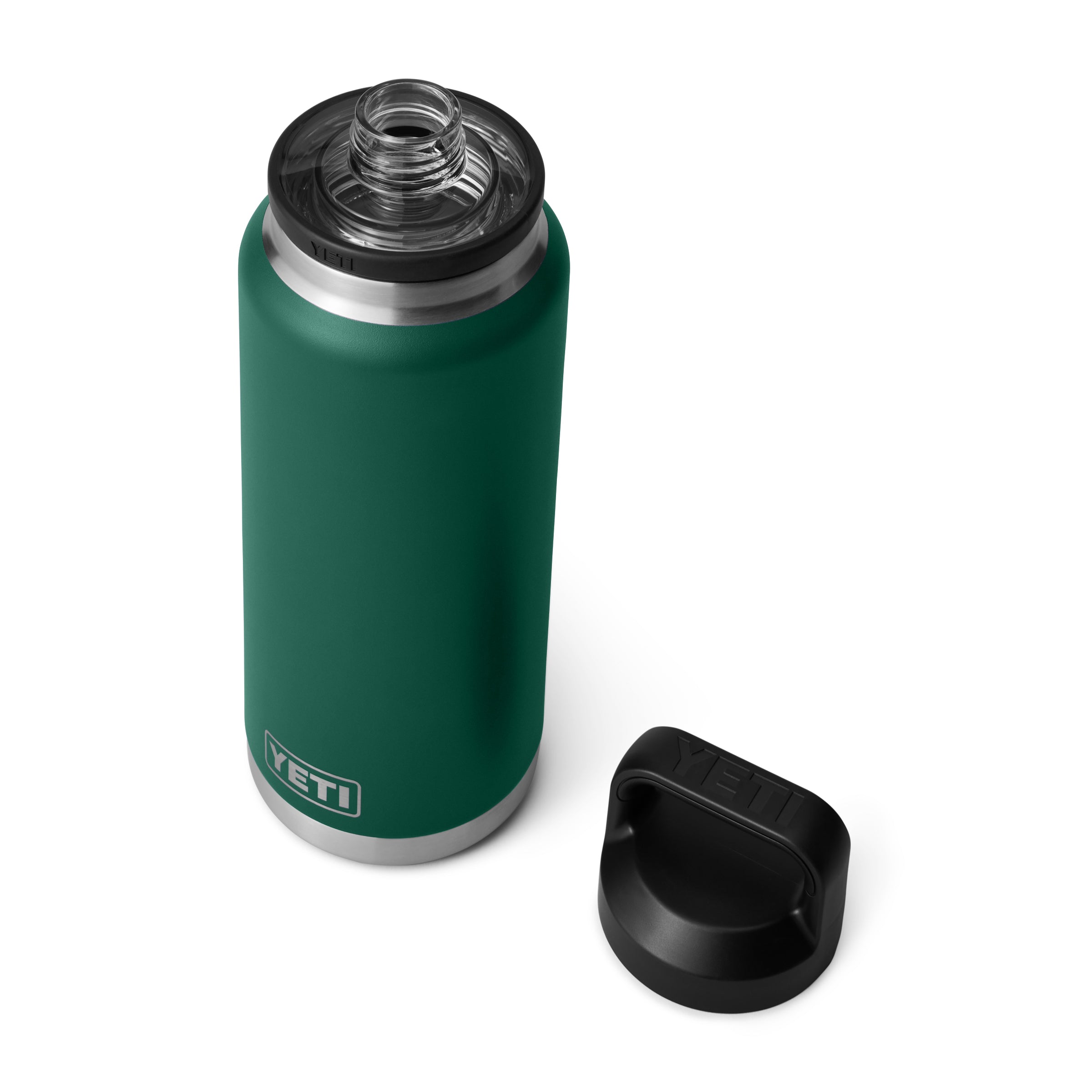 RAMBLER 36 OZ (1065 ML) BOTTLE WITH CHUG CAP Black Forest Green