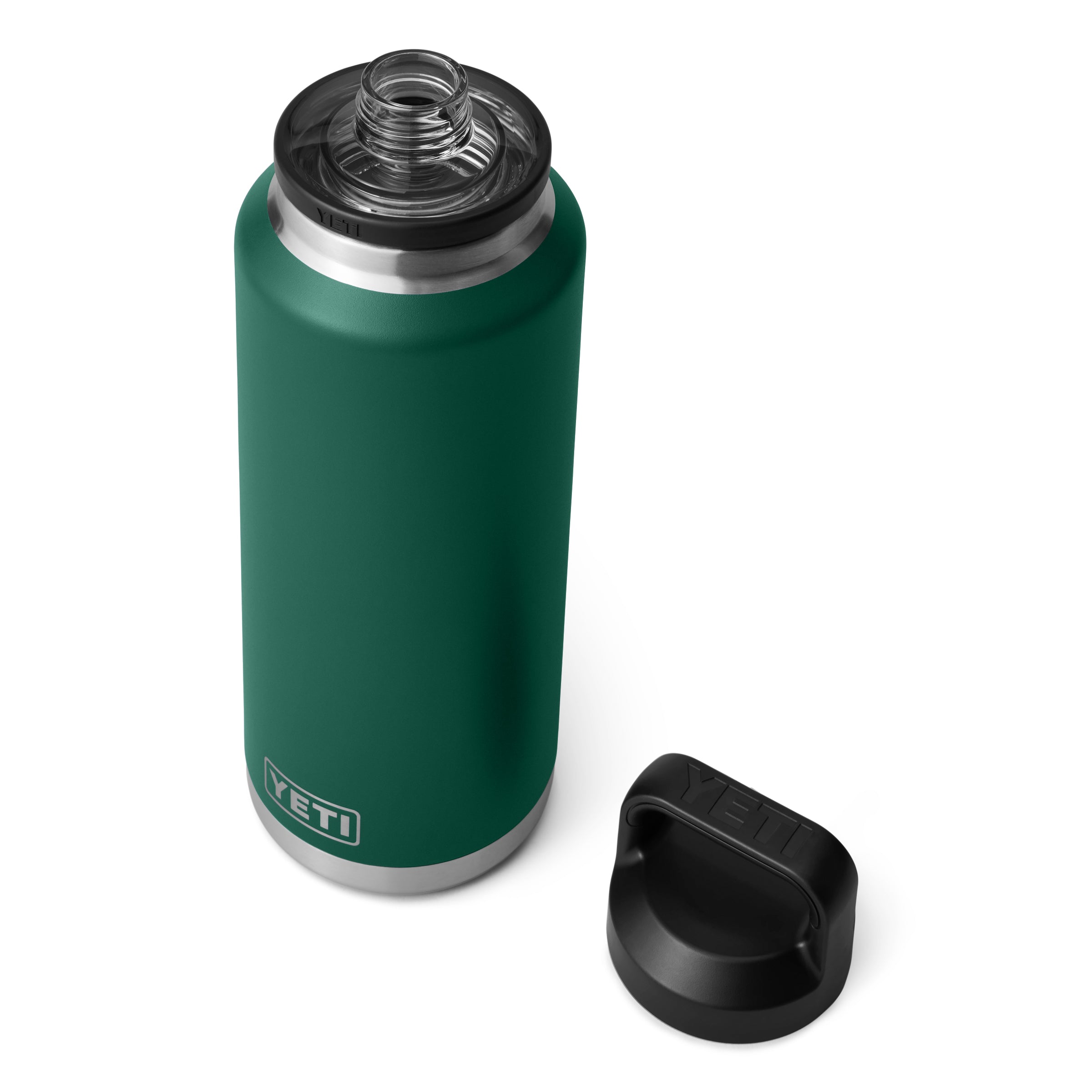 RAMBLER 46 OZ (1.4L) BOTTLE WITH CHUG CAP Black Forest Green