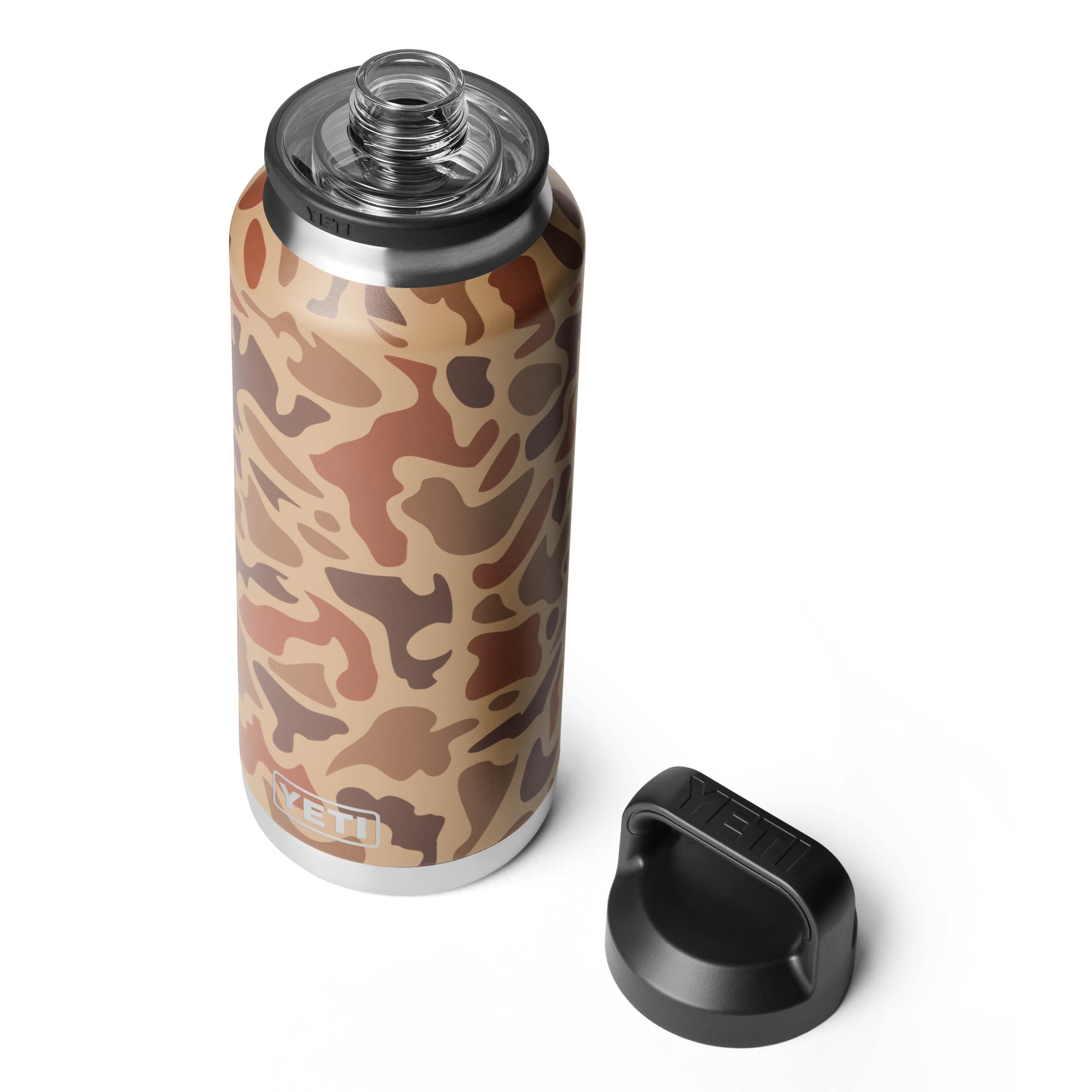 RAMBLER 46 OZ (1.4L) BOTTLE WITH CHUG CAP Wetlands Camo