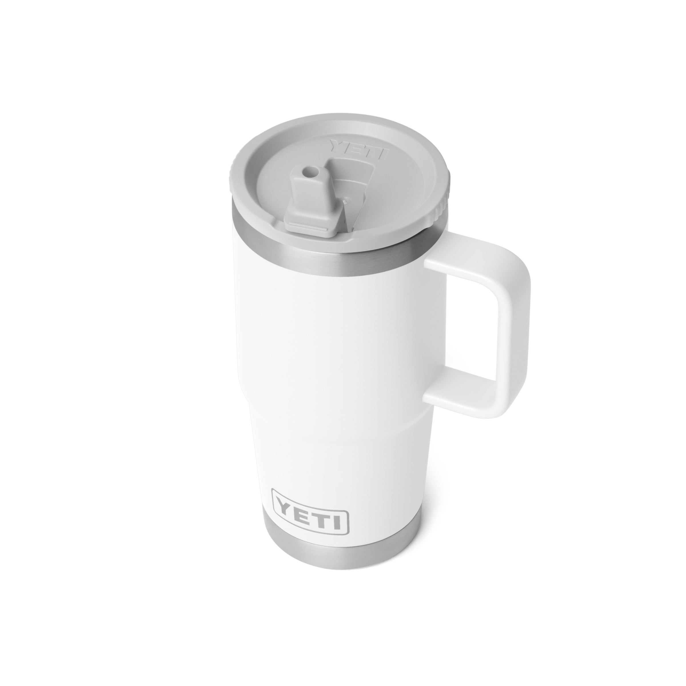 TRAVEL STRAW MUG 20 oz (591 ml) White