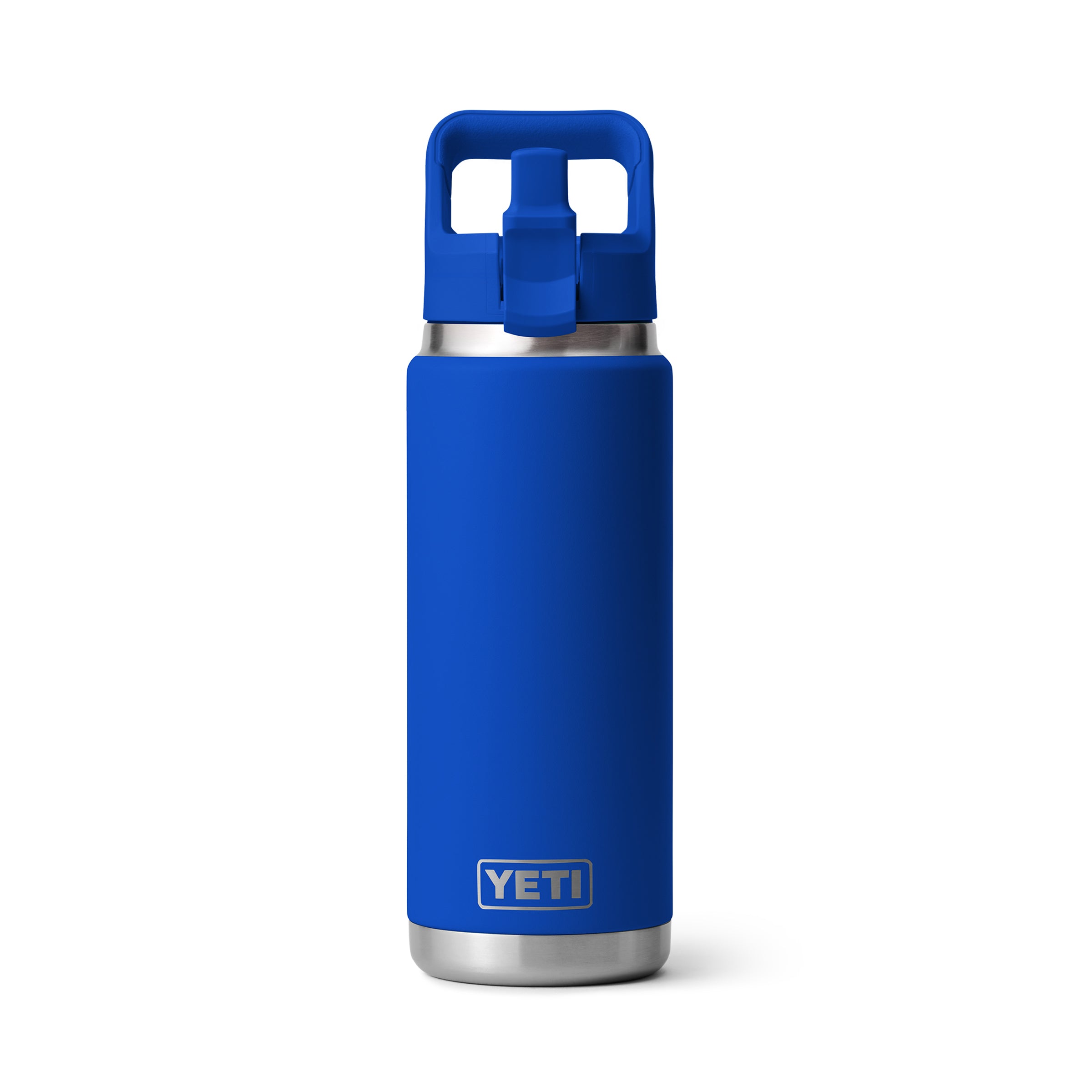 RAMBLER® 26 OZ (739 ML) BOTTLE WITH STRAW CAP Royal Blue