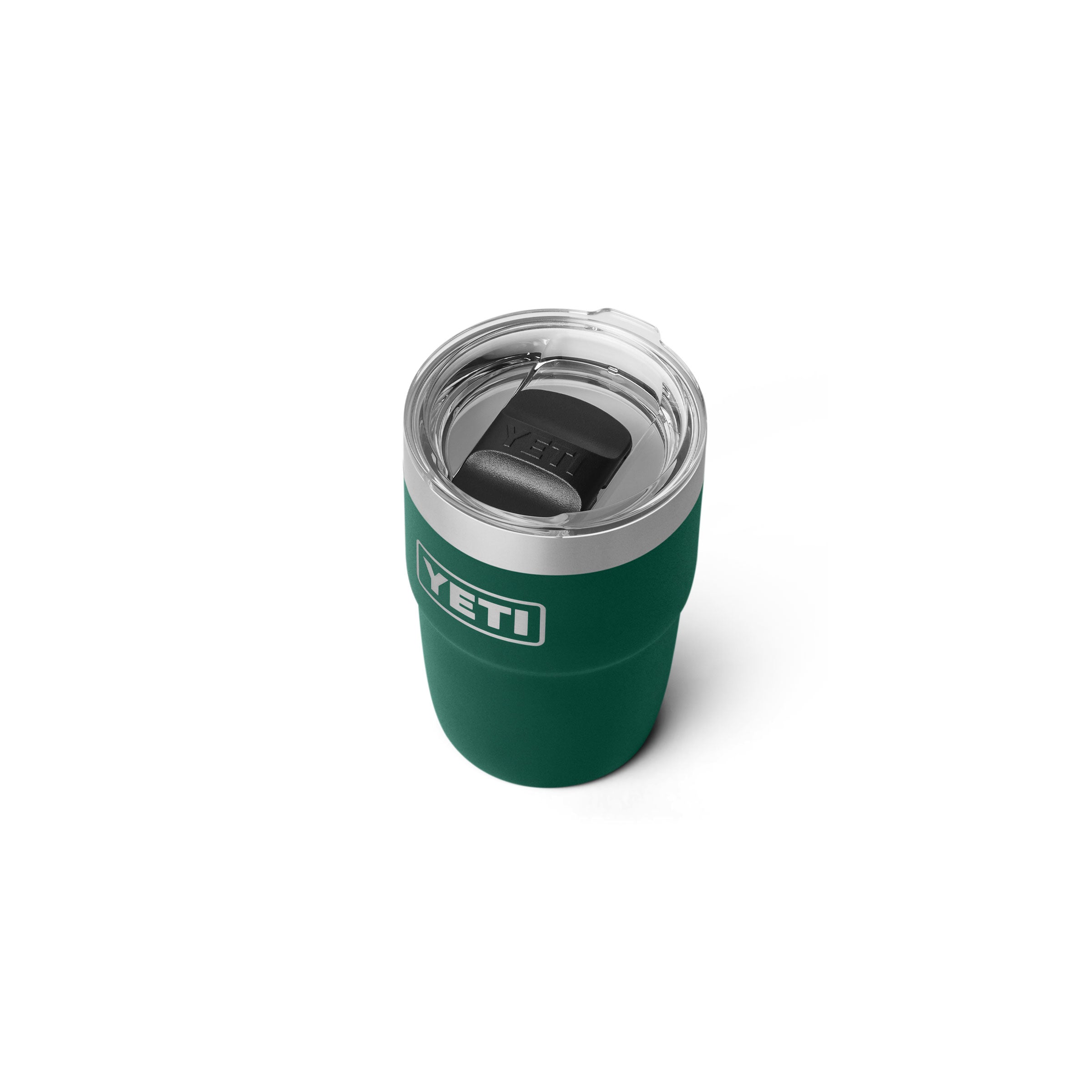 RAMBLER® 8 OZ (237 ML) STACKABLE CERAMIC LINED CUP Black Forest Green