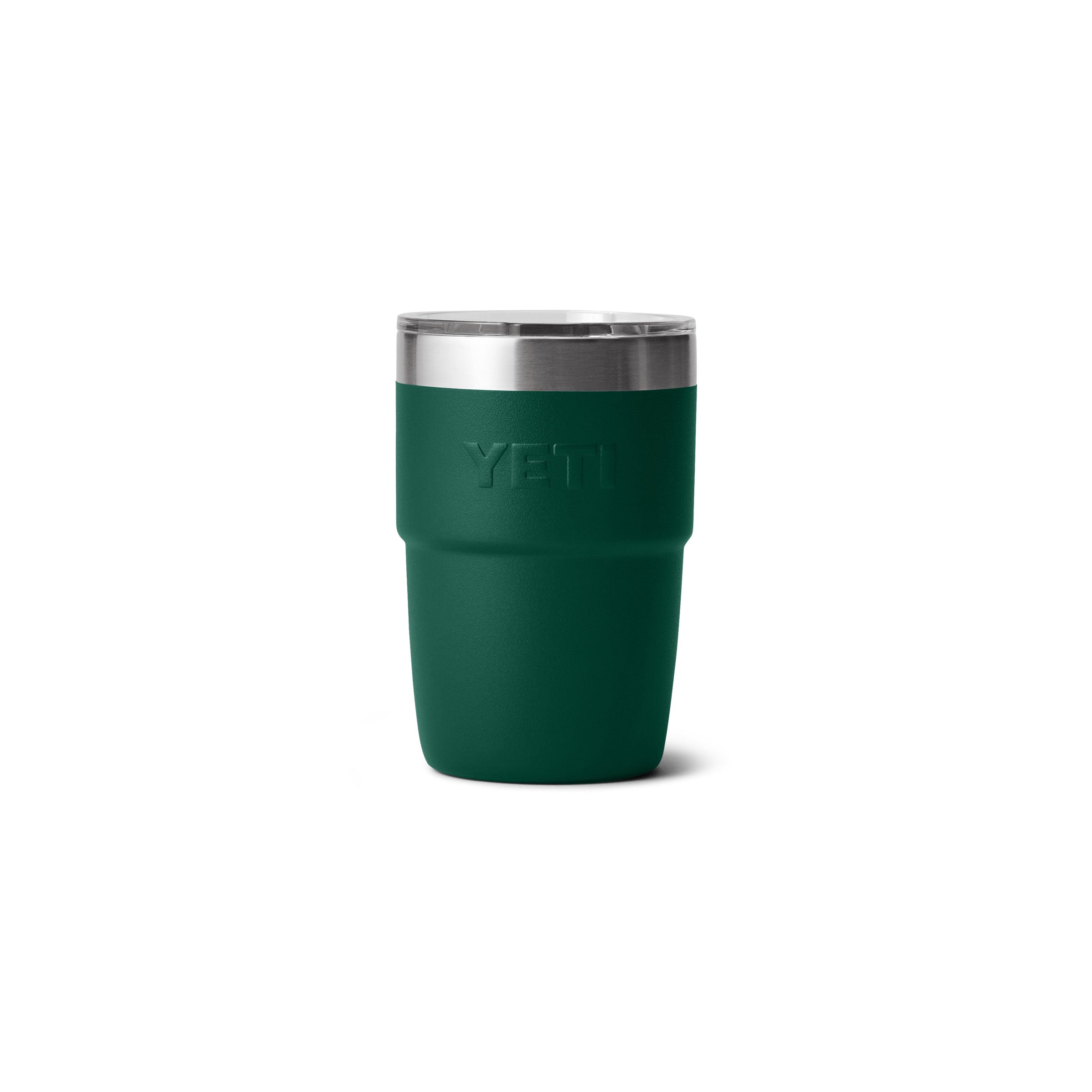 RAMBLER® 8 OZ (237 ML) STACKABLE CERAMIC LINED CUP Black Forest Green