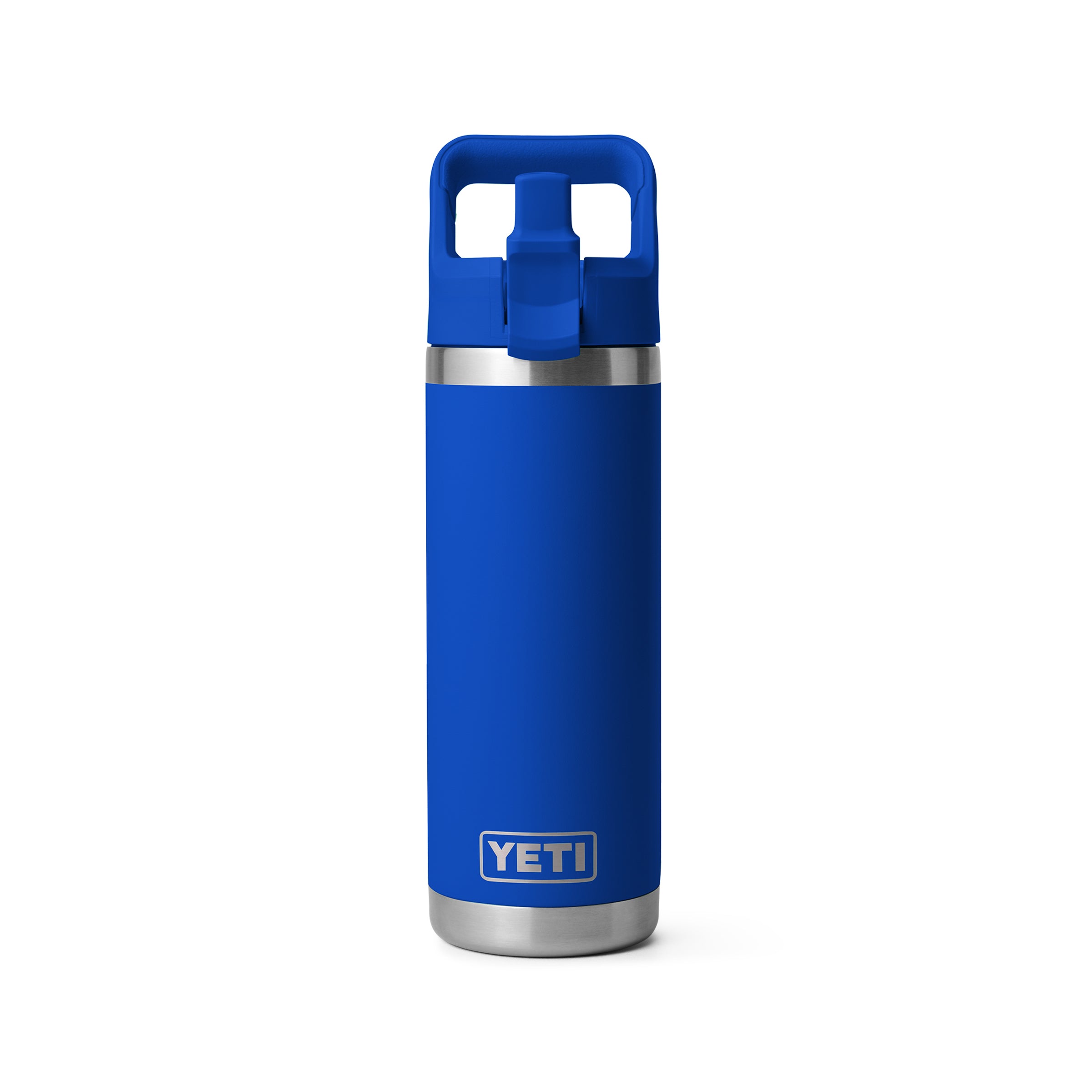 RAMBLER® 18 OZ (532 ML) BOTTLE WITH STRAW CAP Royal Blue