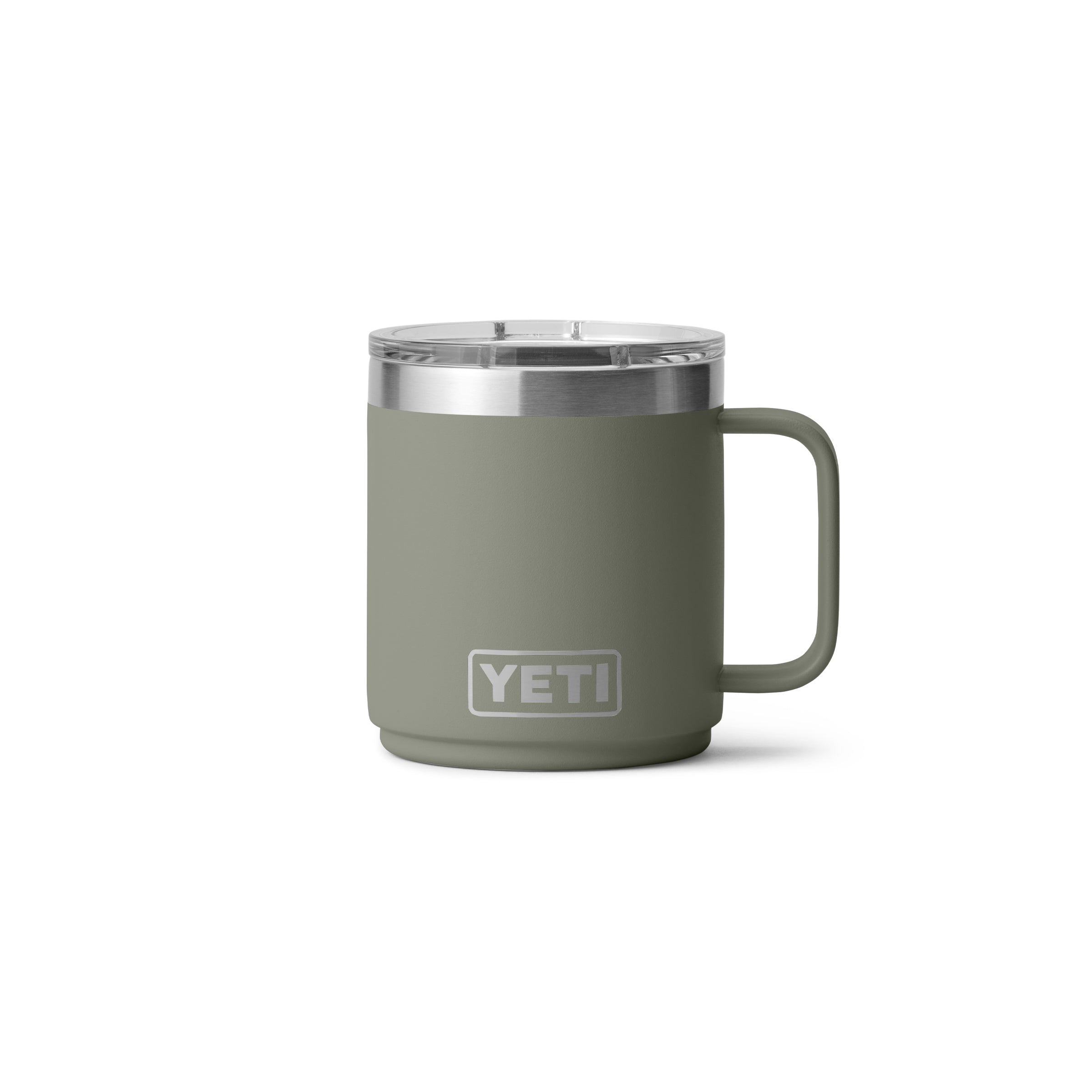 RAMBLER 10 oz (295ml) STACKABLE CERAMIC LINED MUG Pampa Green