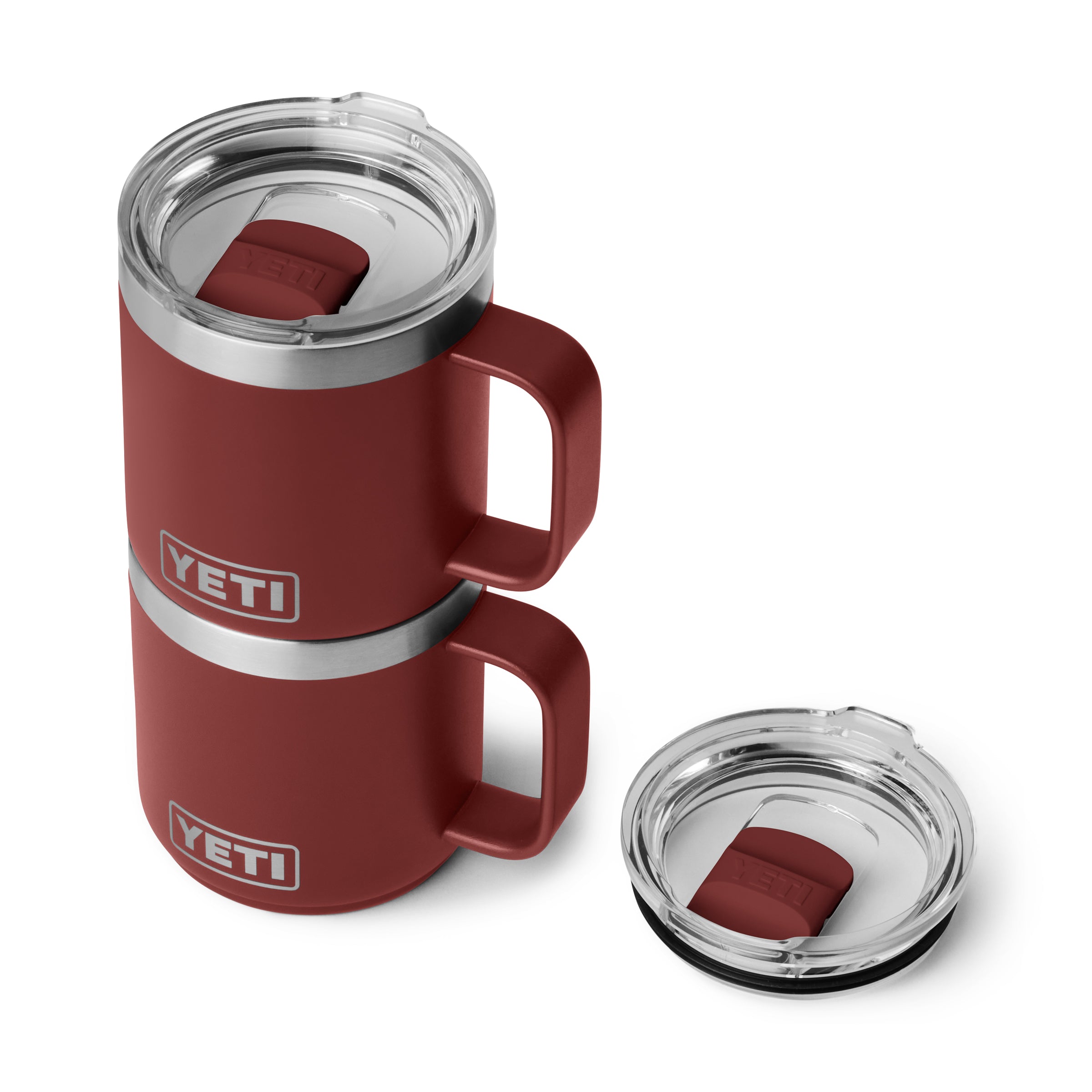 RAMBLER 10 oz (295ml) STACKABLE CERAMIC LINED MUG Stag Red