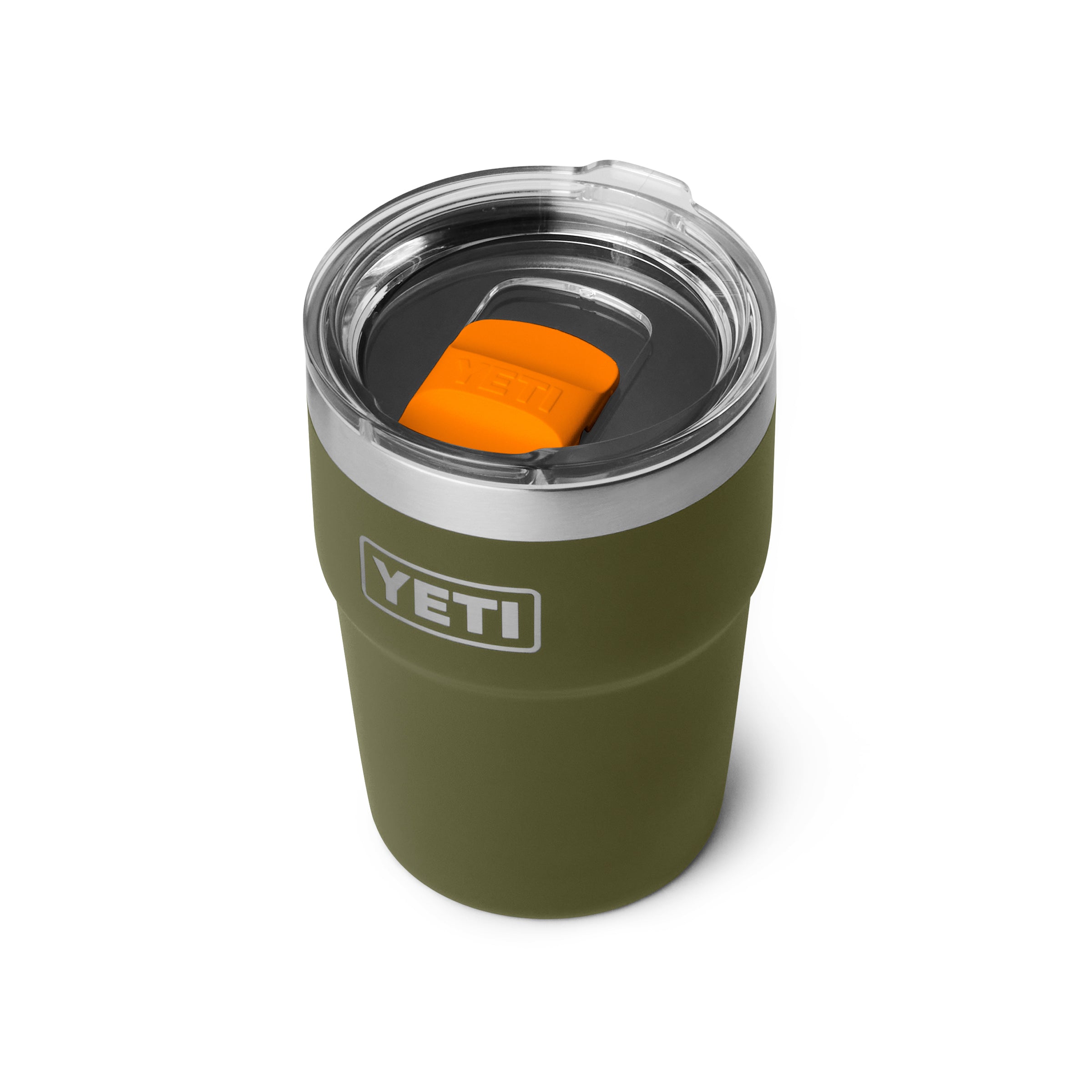 RAMBLER® 16 OZ (475 ML) STACKABLE CUP Olive/King Crab
