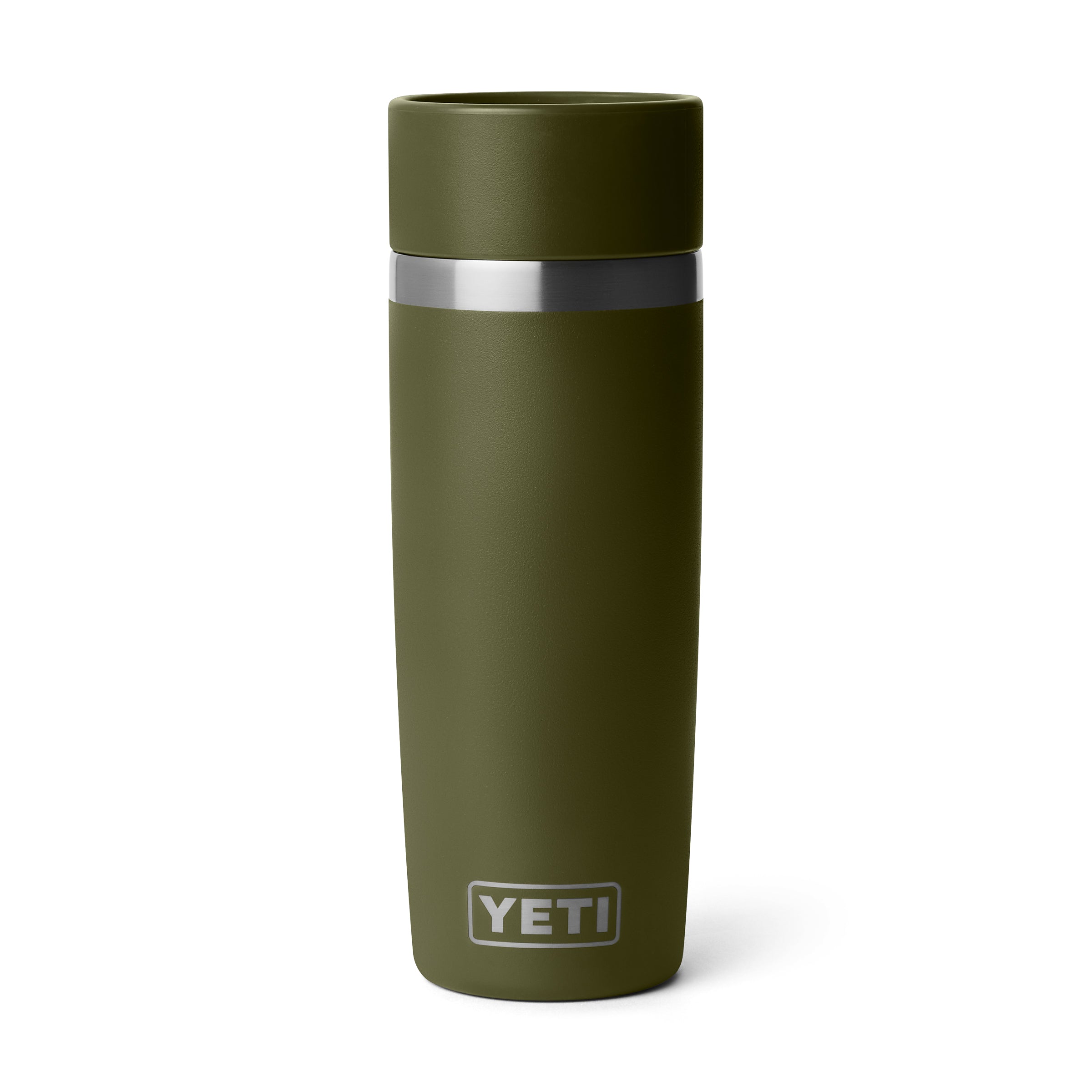 RAMBLER® 16 oz TRAVEL BOTTLE Olive/King Crab