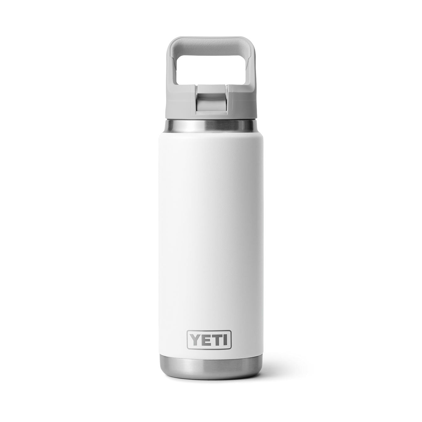 RAMBLER® 26 OZ (739 ML) BOTTLE WITH STRAW CAP White