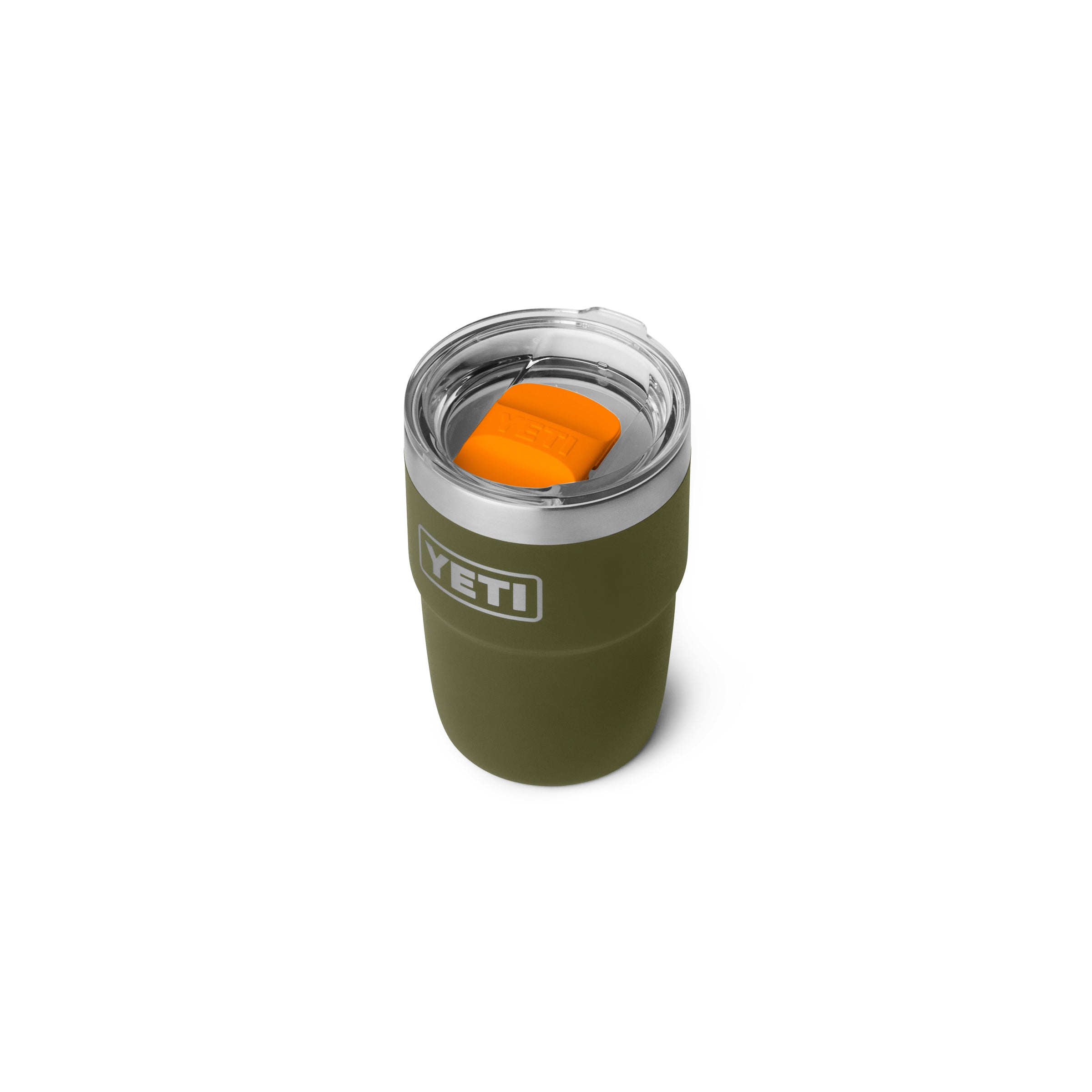 RAMBLER® 8 OZ (237 ML) STACKABLE CERAMIC LINED CUP Olive/King Crab