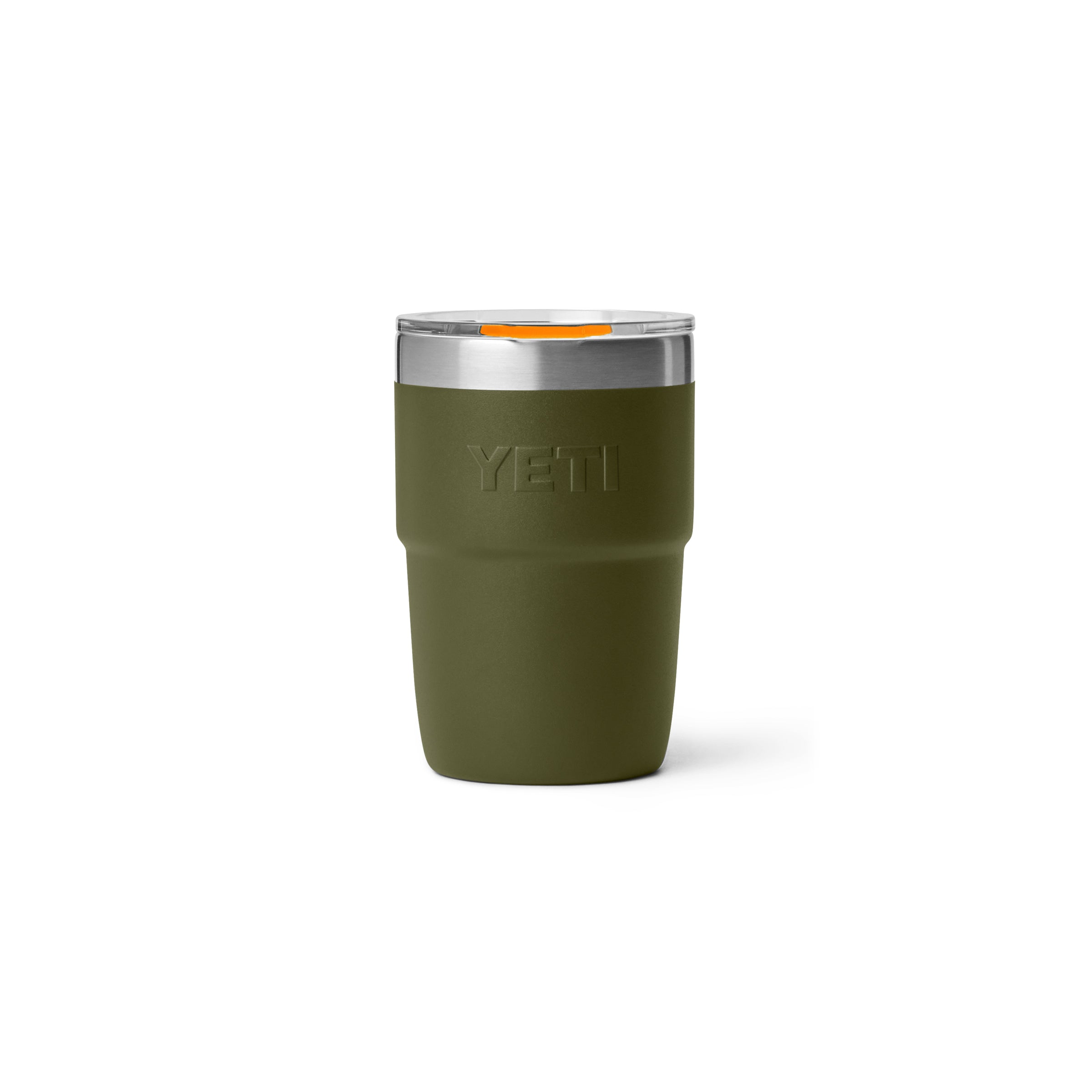 RAMBLER® 8 OZ (237 ML) STACKABLE CERAMIC LINED CUP Olive/King Crab