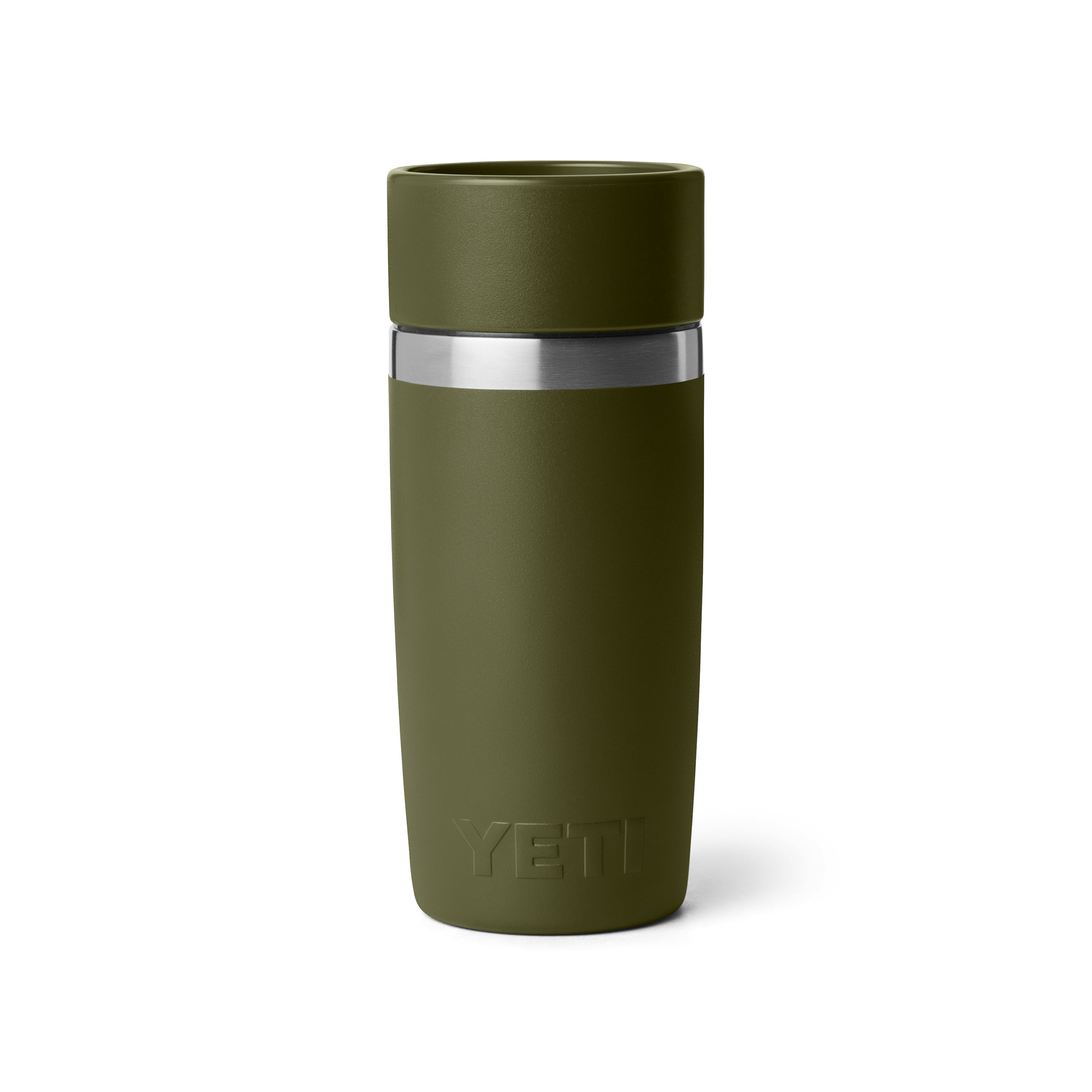 RAMBLER® 12 oz TRAVEL BOTTLE Olive/King Crab
