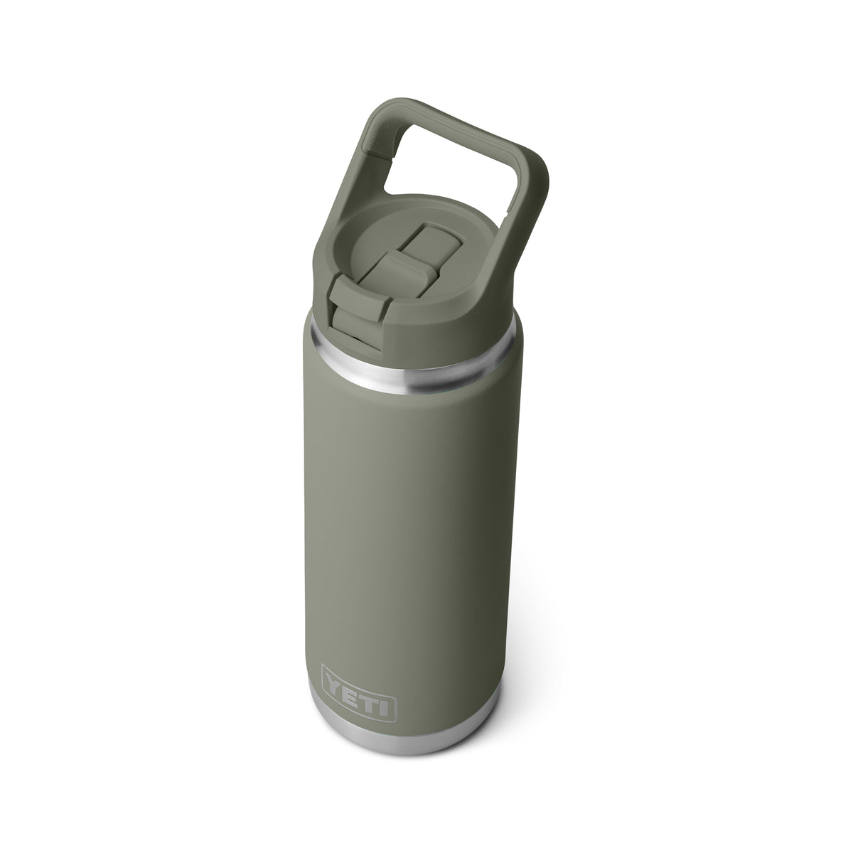 RAMBLER® 26 OZ (739 ML) BOTTLE WITH STRAW CAP Pampa Green